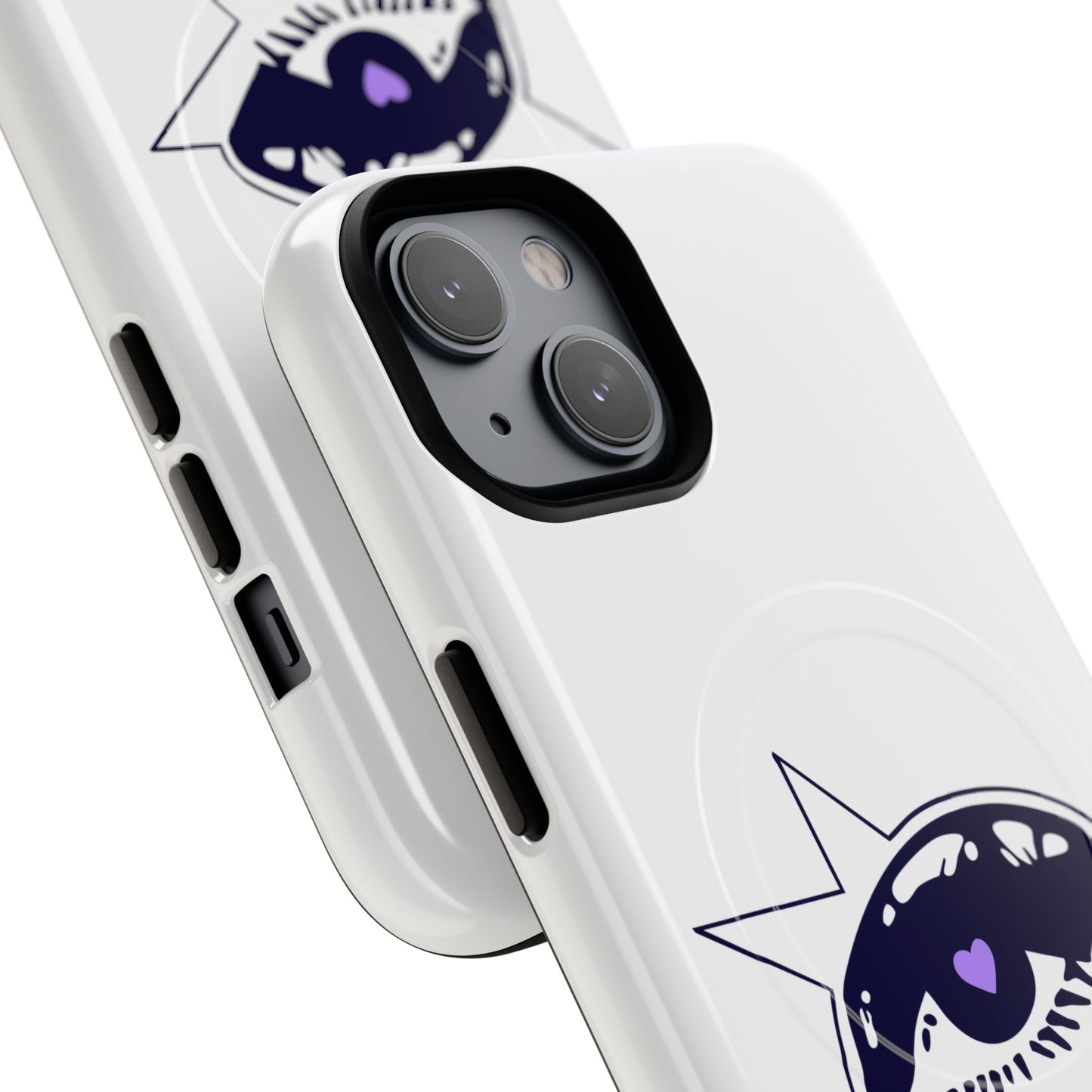 Purple Starry Eye Tough Magnetic phone case