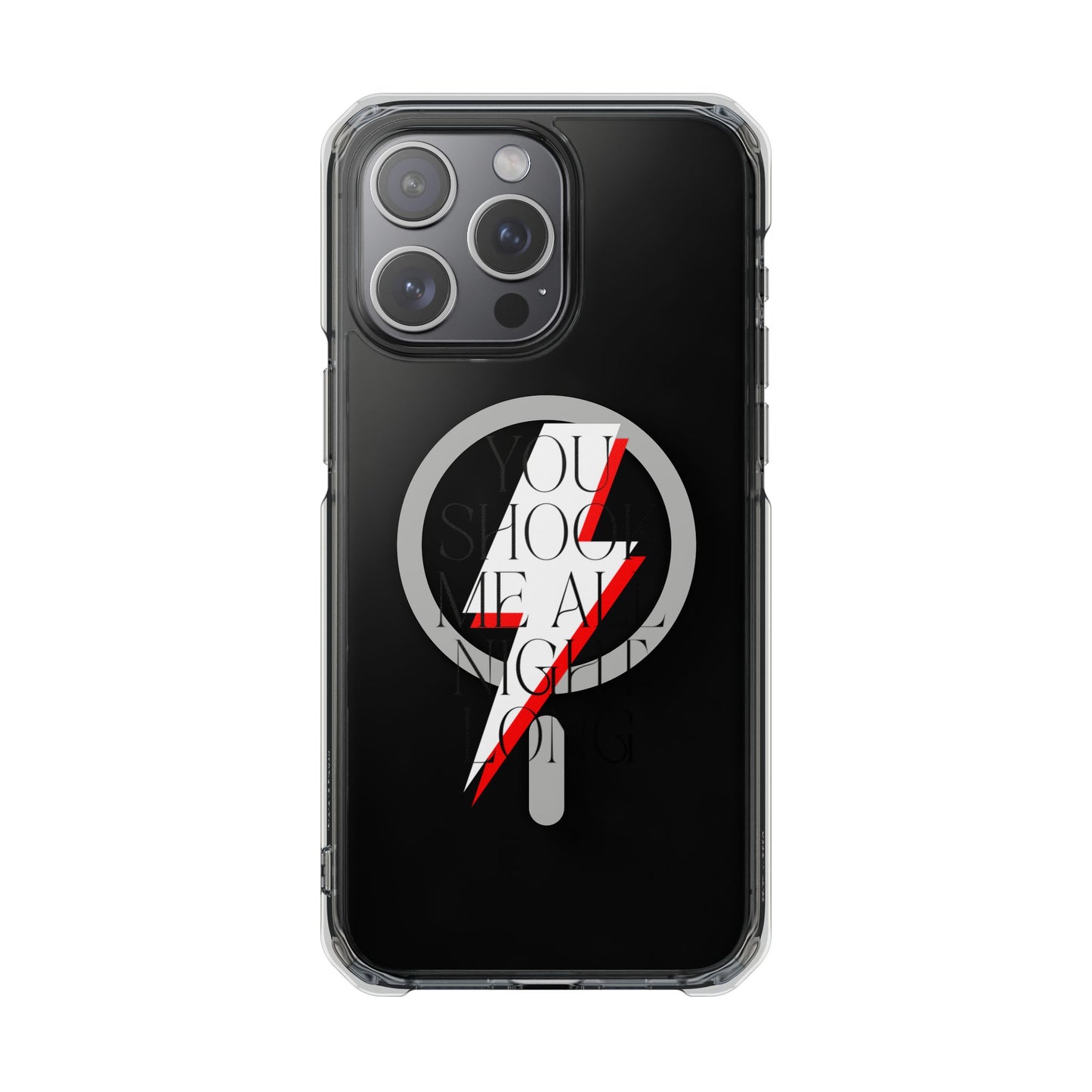 Rock Evolution Graphic Magnetic Clear Impact case