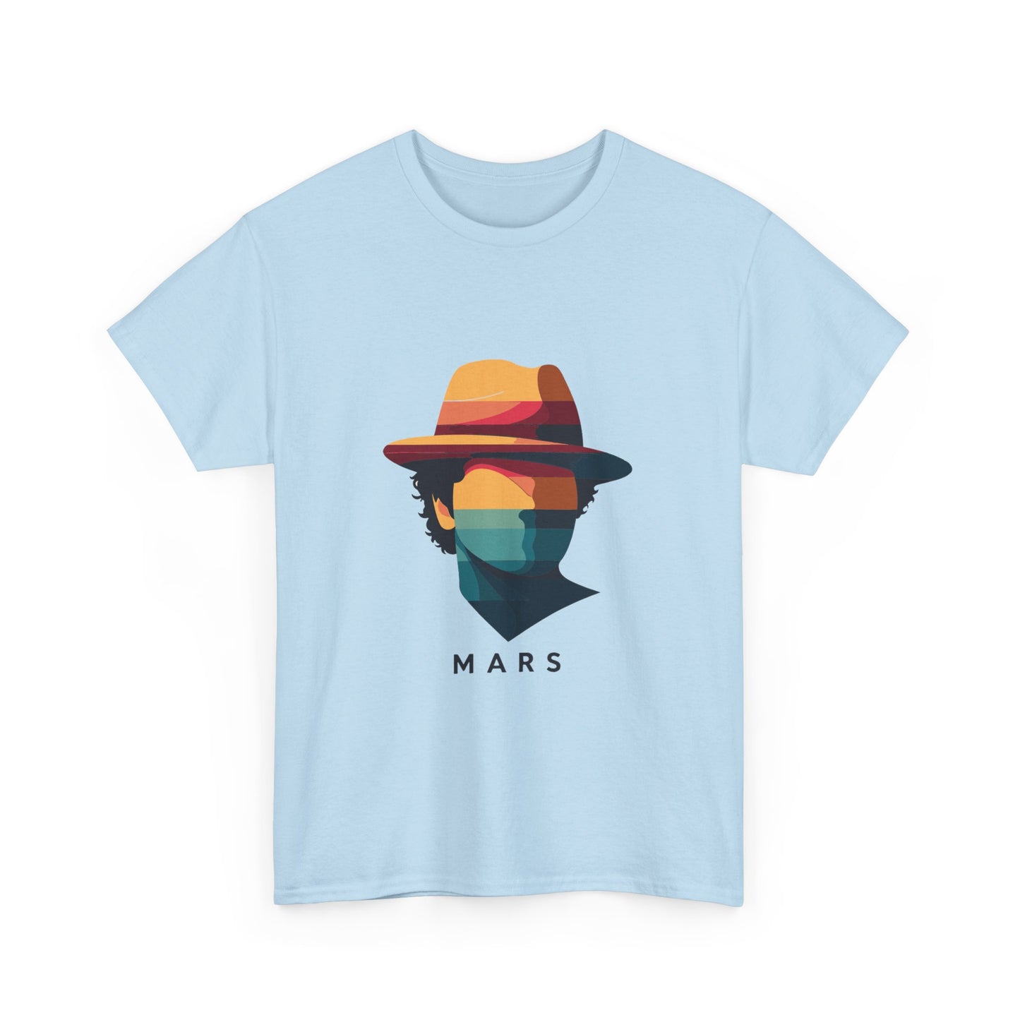 Funk Shadow Portrait Unisex Heavy cotton Tee