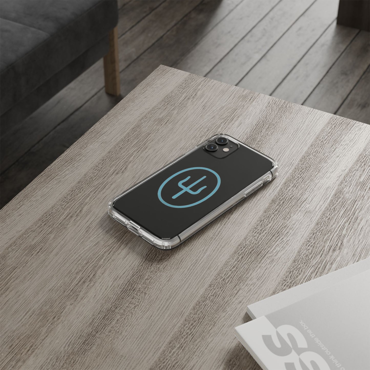 Split Mark Clear Case