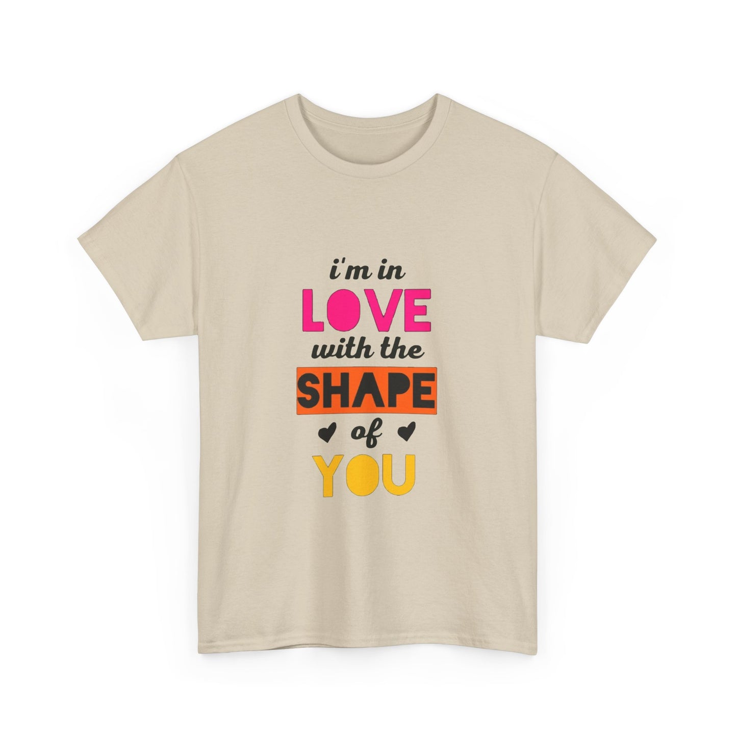 Orange Divide Symbol Unisex Heavy Cotton Tee