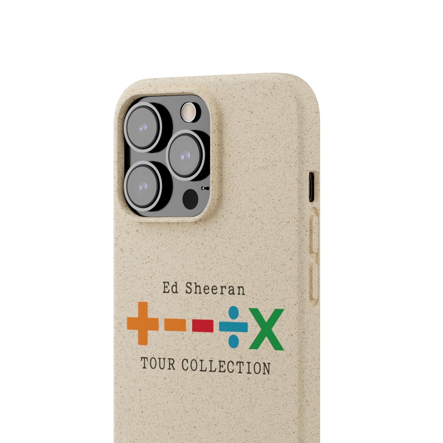 Biodegradable Cases for iPhone 12 to 16 Pro Max Showcasing – Ed Sheeran Edition