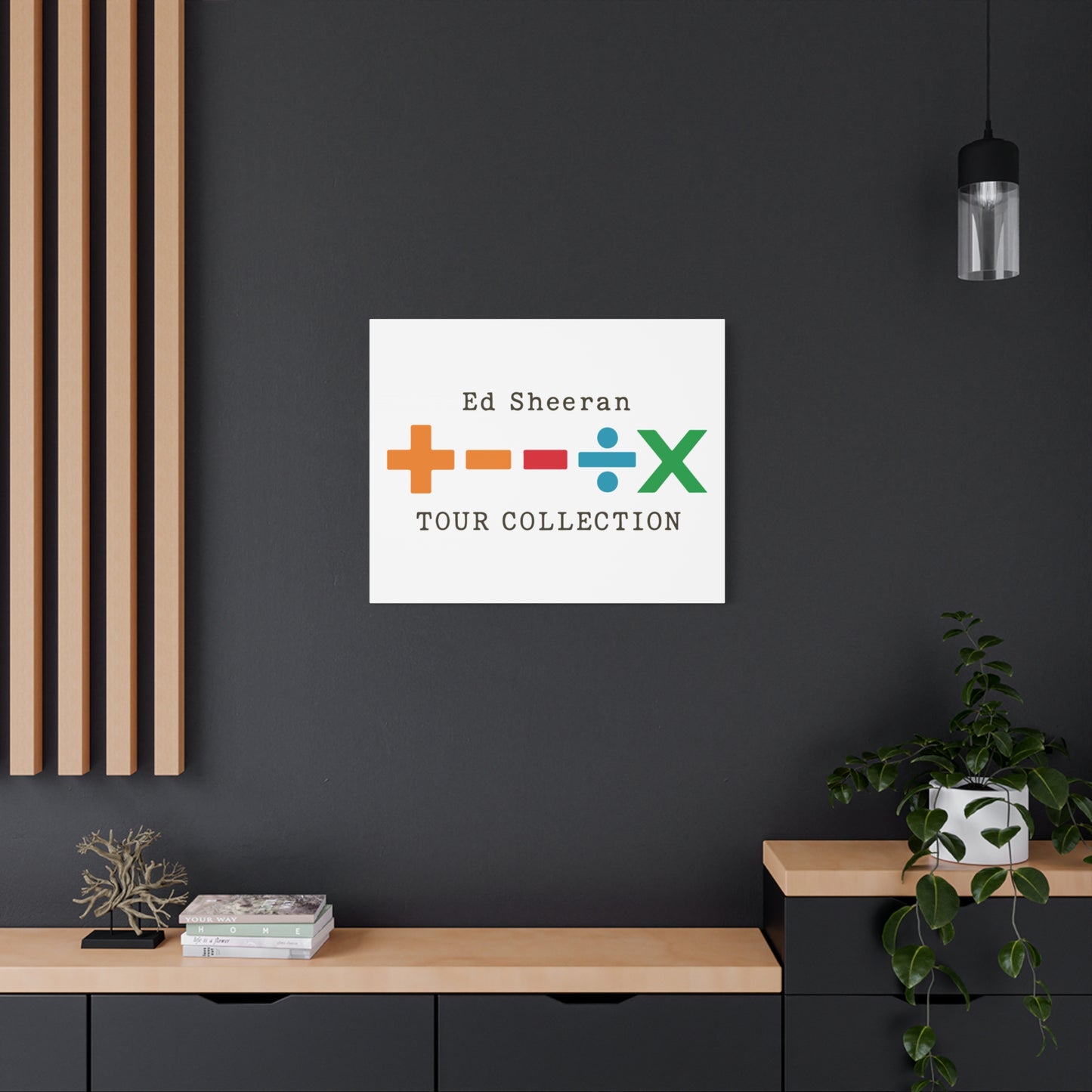 Matte Stretched Canvas, 1.25" Depth – Ed Sheeran Edition