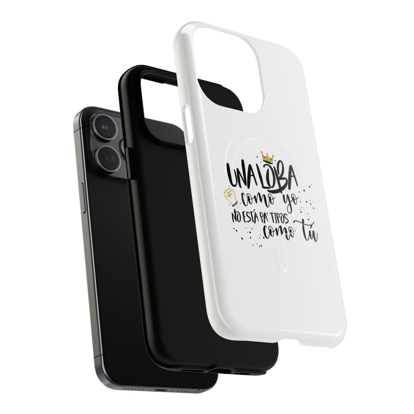 Golden Wolf Energy Tough Magnetic case