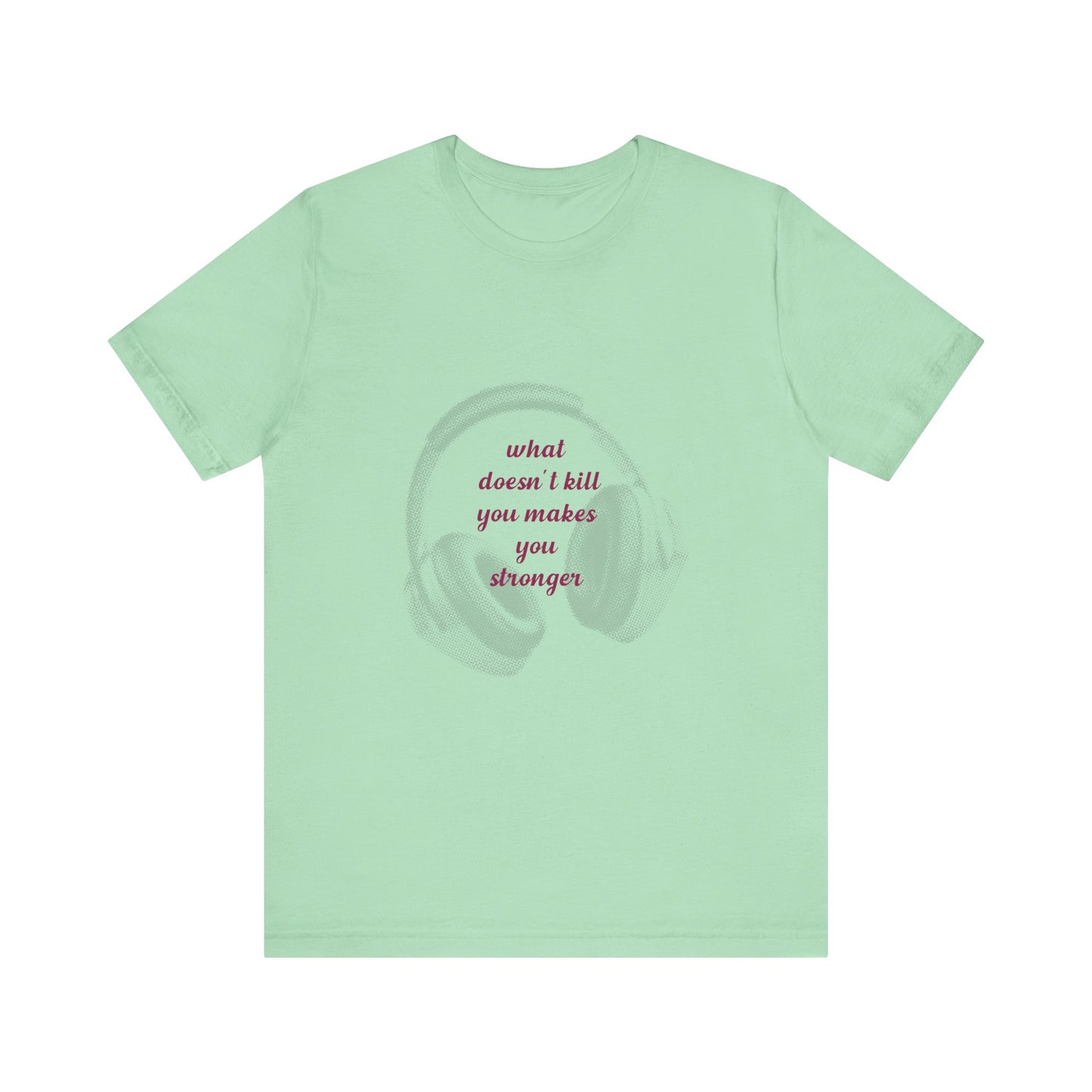 Stronger Soundwaves Unisex Jersey short sleeve tee