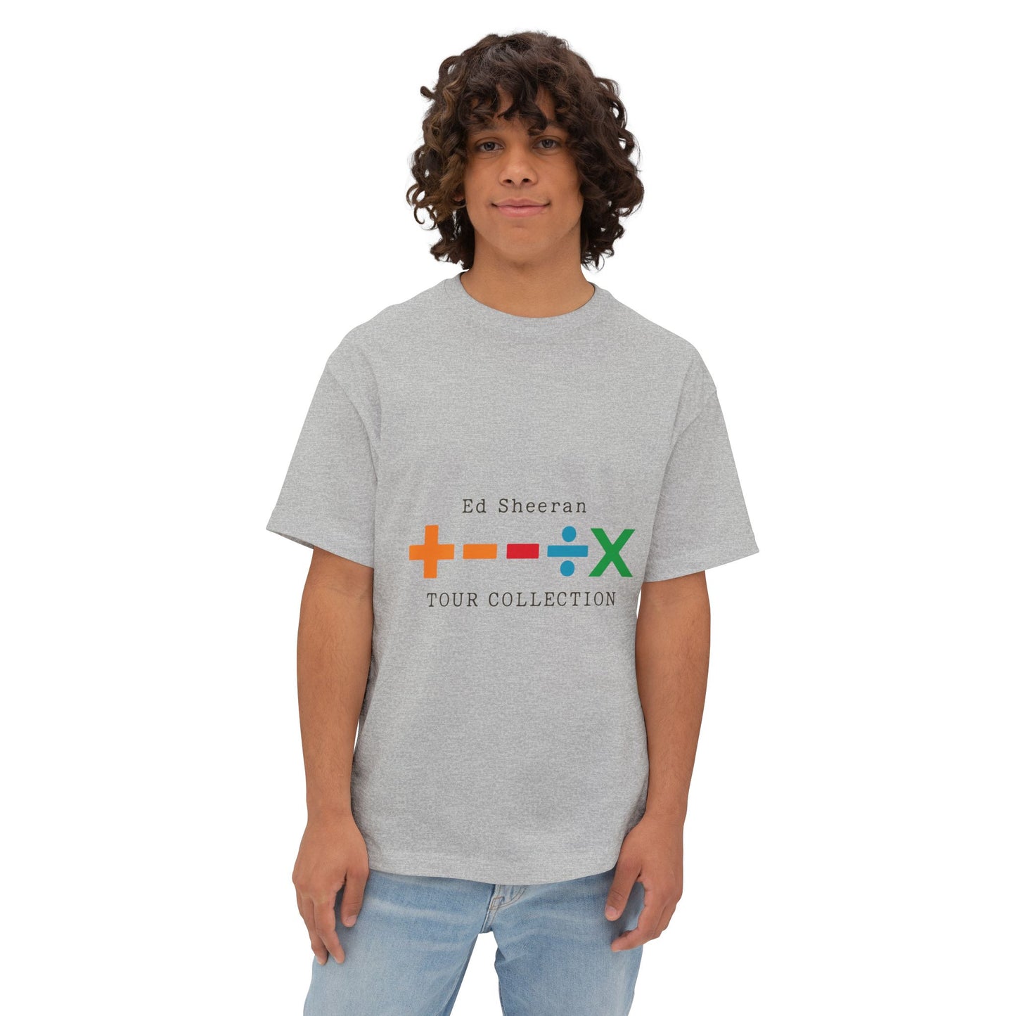 Unisex Oversized Boxy Tee – Ed Sheeran Edition