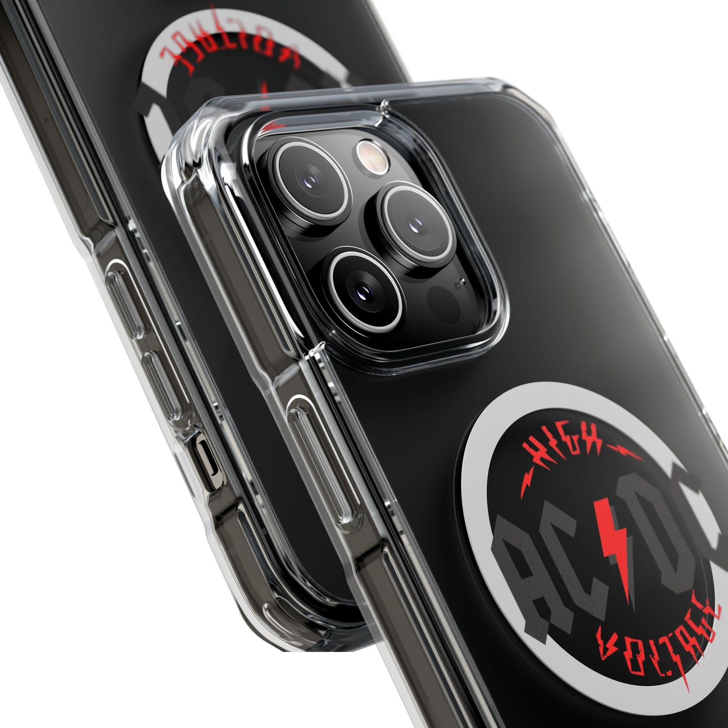 High Voltage Legends Magnetic Clear Impact case