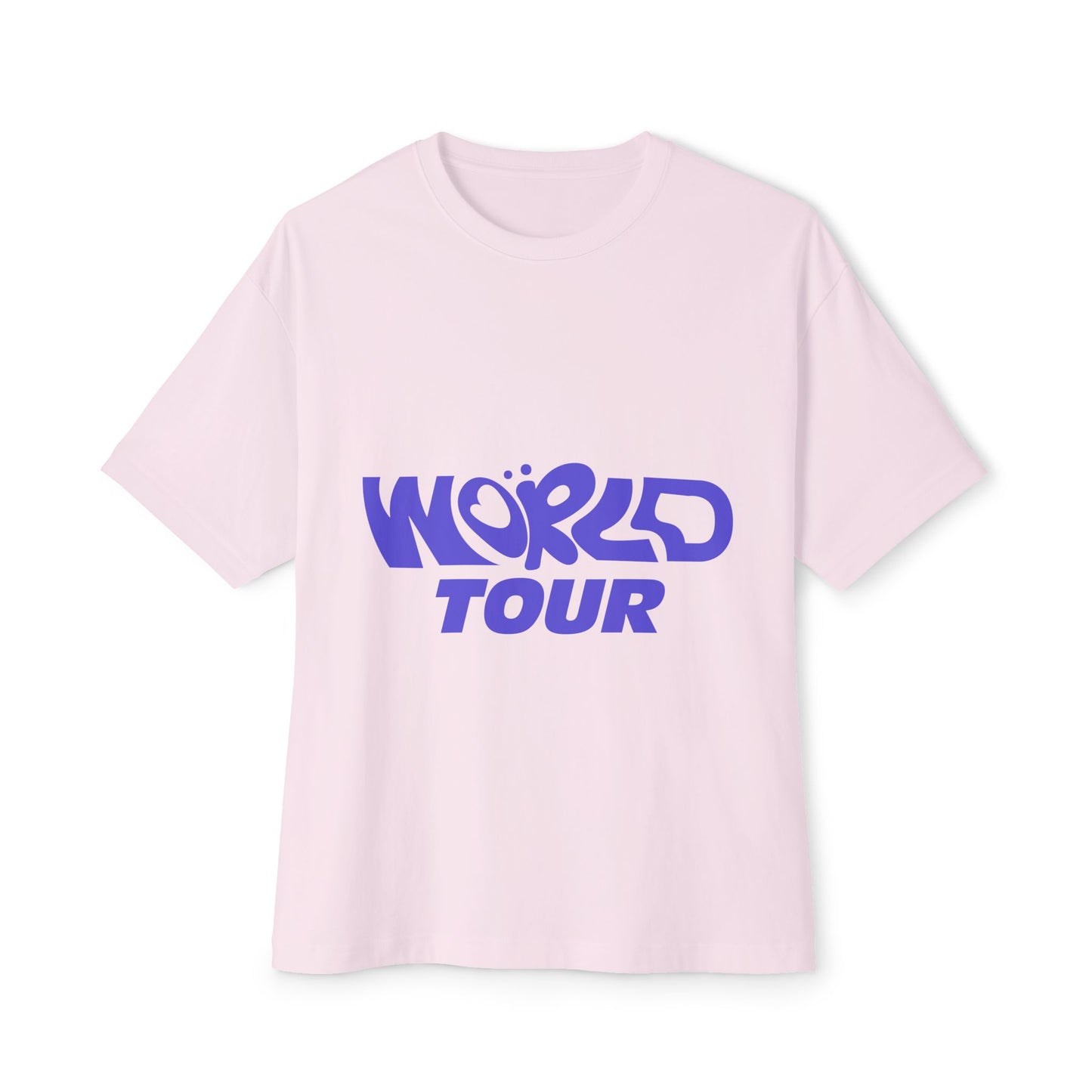 World Tour Bubble Letter-Oversized Tee