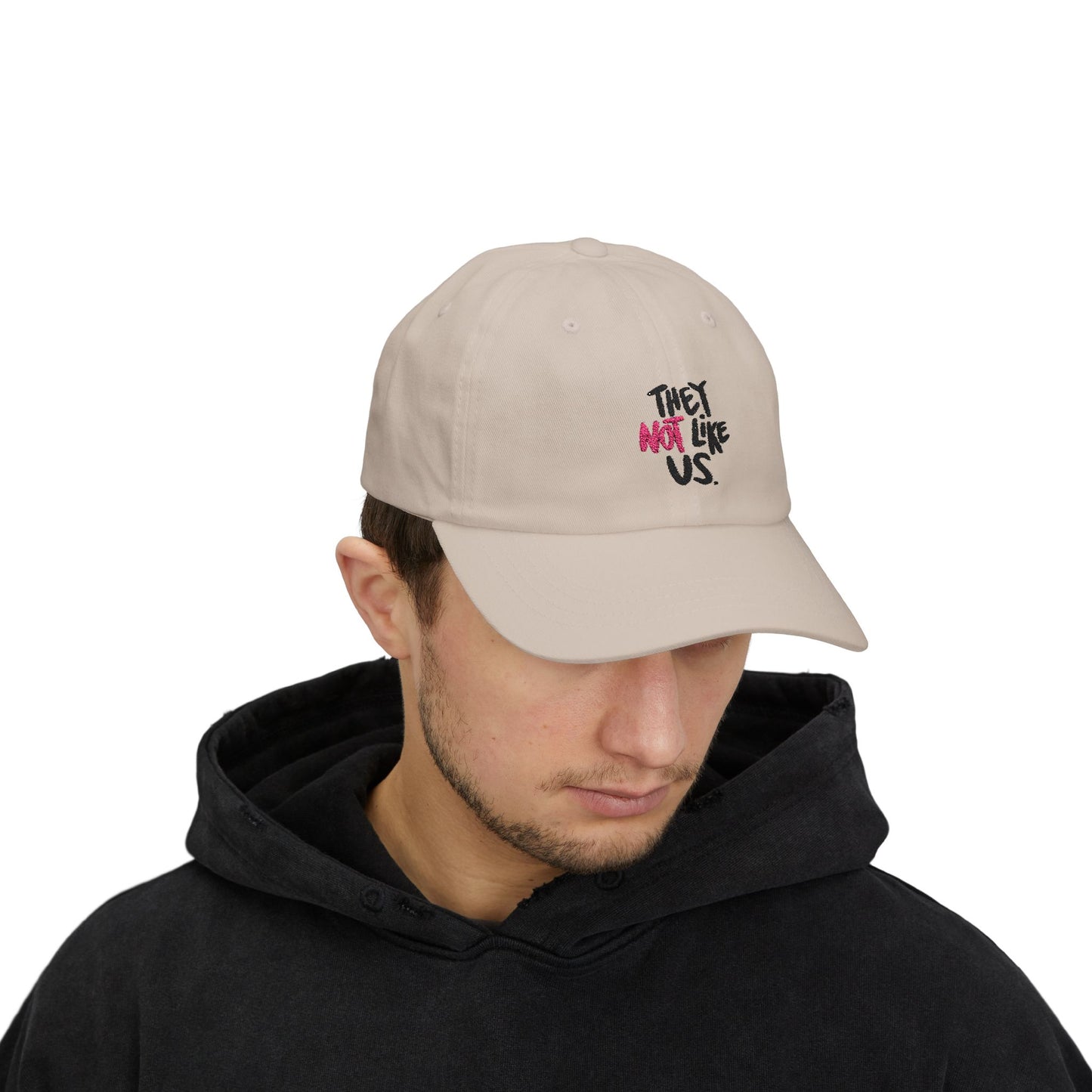 Bold “NOT” Statement Classic Dad cap