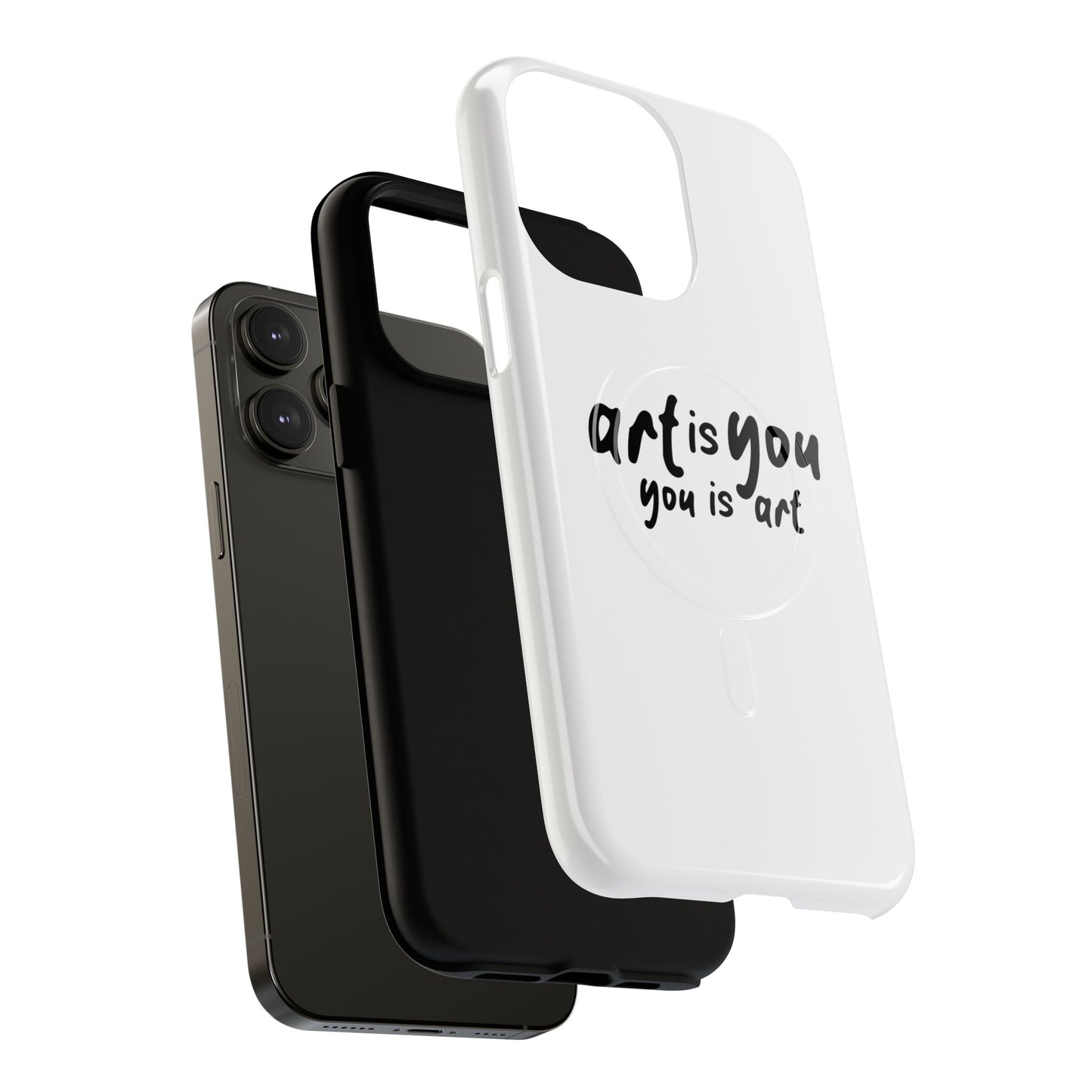 Red Scribble Heart Tough Magnetic Case
