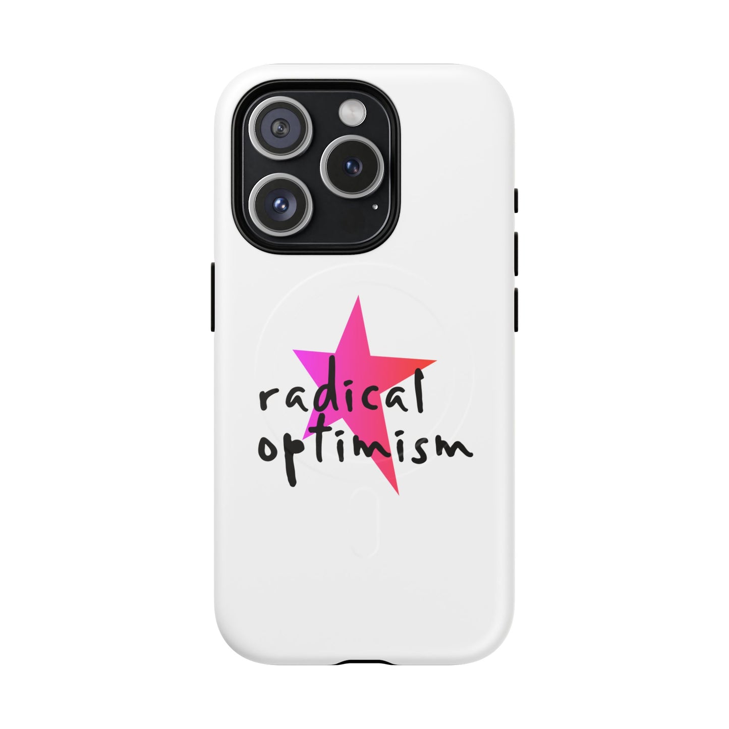 Flame Script Statement Tough Magnetic Case