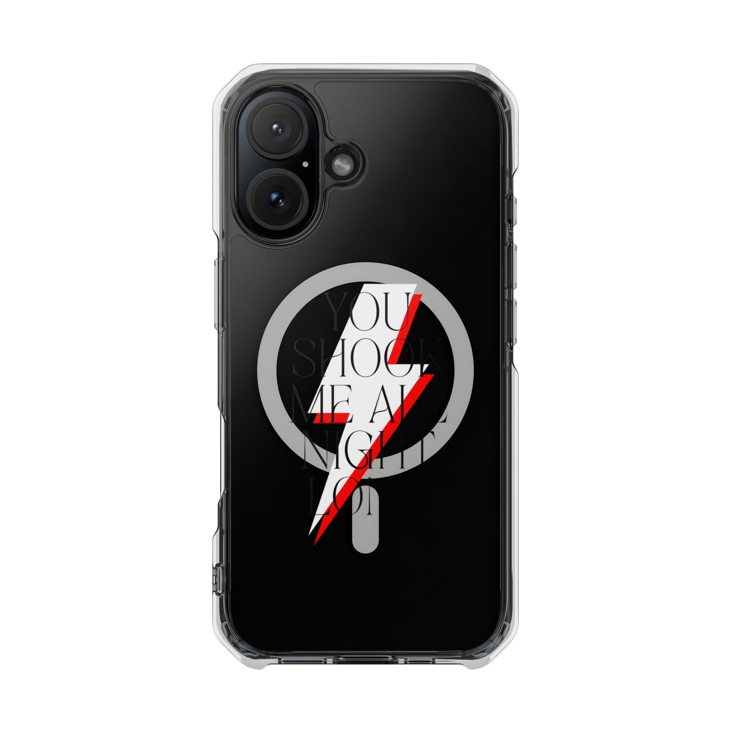 Rock Evolution Graphic Magnetic Clear Impact case