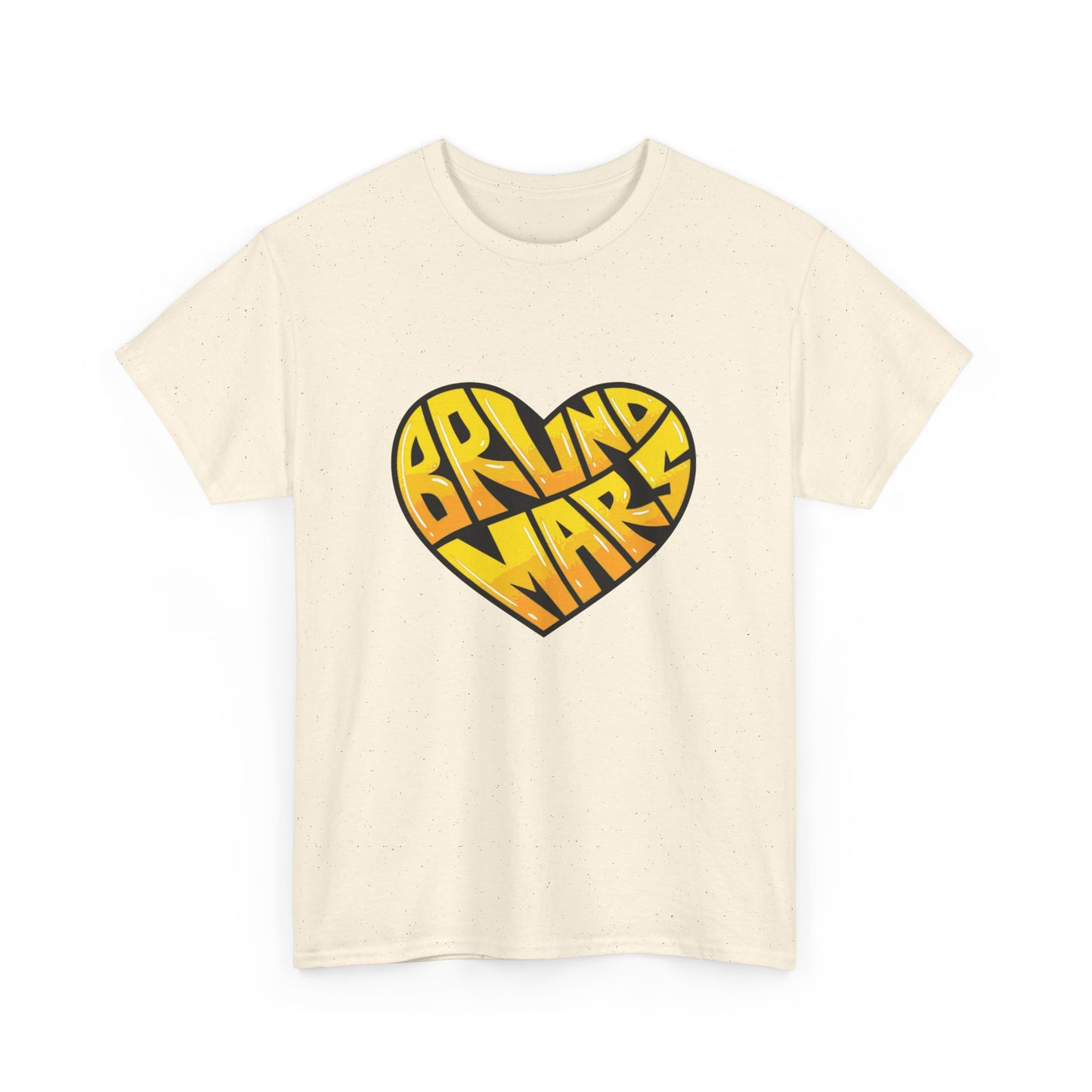 Loud Love Retro Heart Unisex Heavy cotton Tee