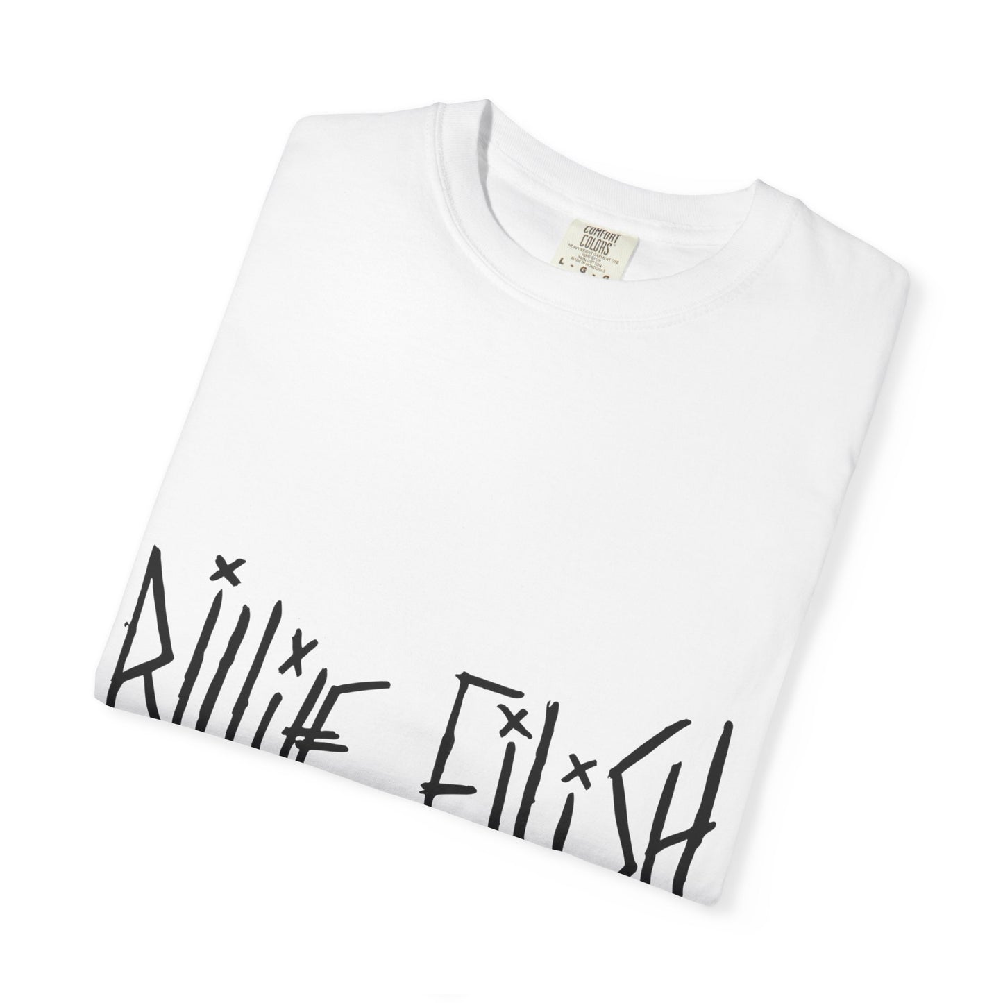 Twisted Ink Font Unisex Dyed T-shirt