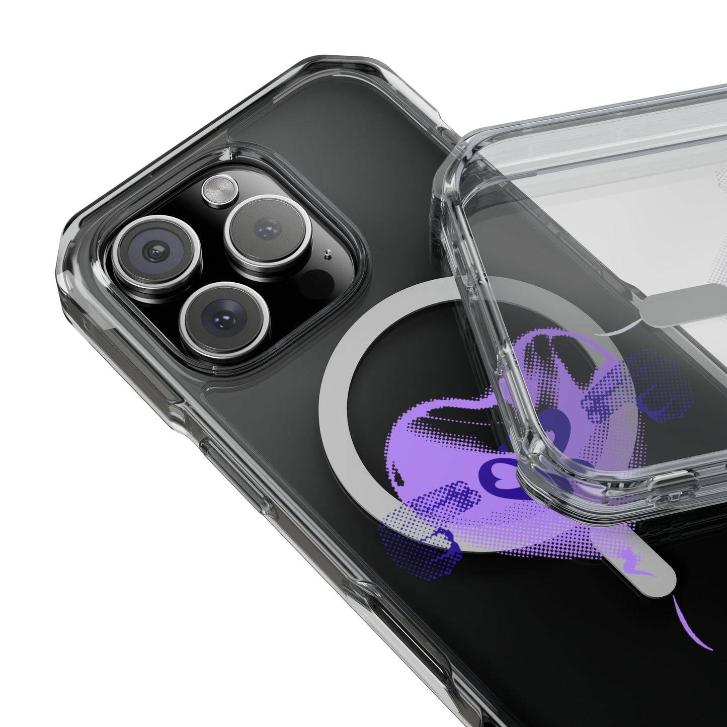 Heart Balloon OR Pop Art Magnetic Clear Impact Case
