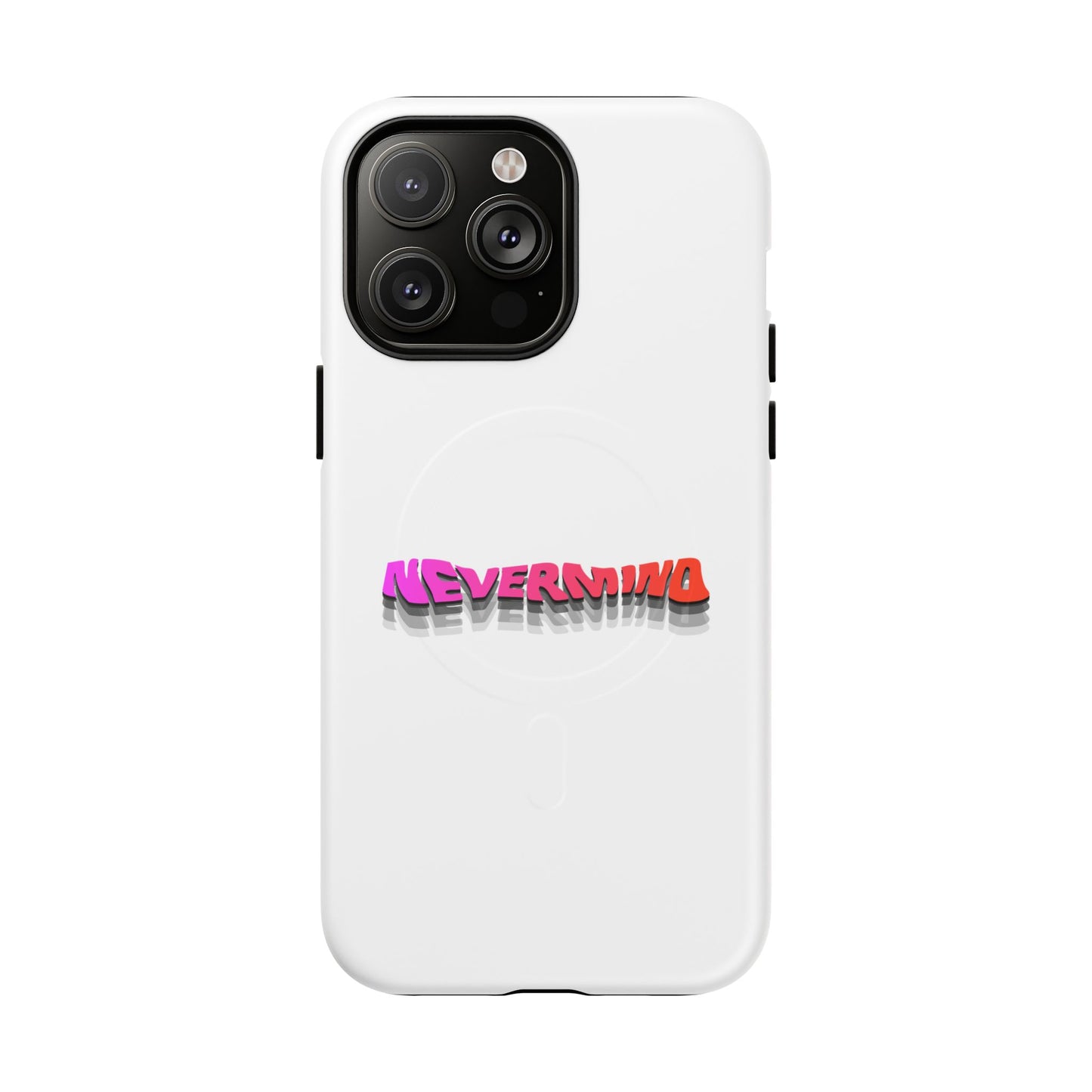 Wavy Groovy Typography Tough Magnetic Case