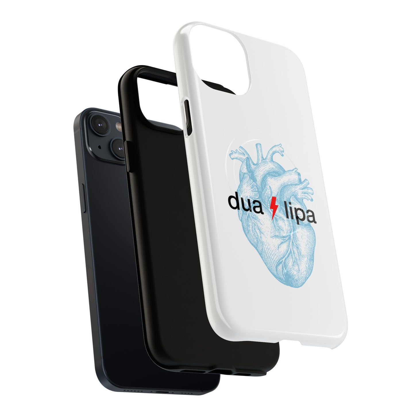 Electro Heart Illustration Tough Magnetic Case
