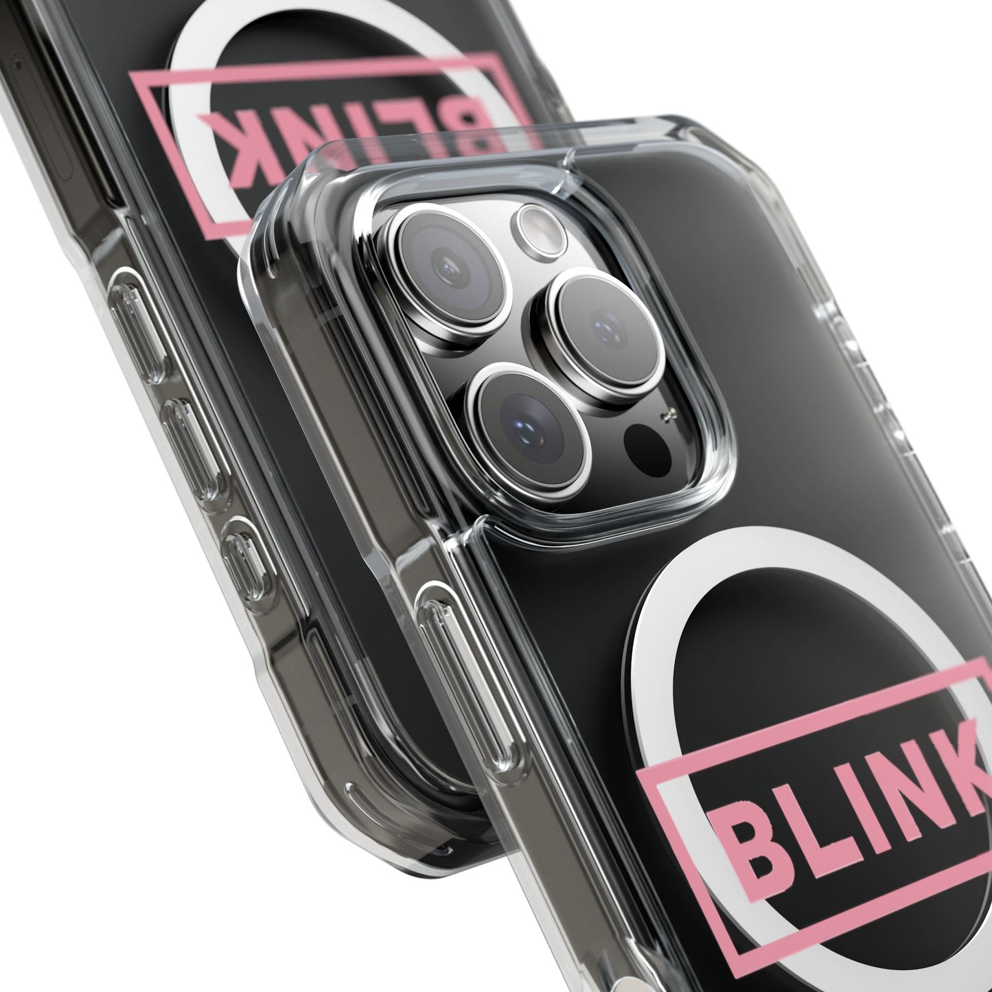 Minimal BLINK Logo - Magnetic Clear Impact Case