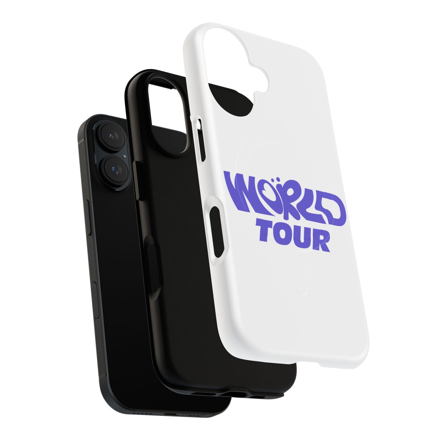 World Tour Bubble Letter Tough Magnetic phone case