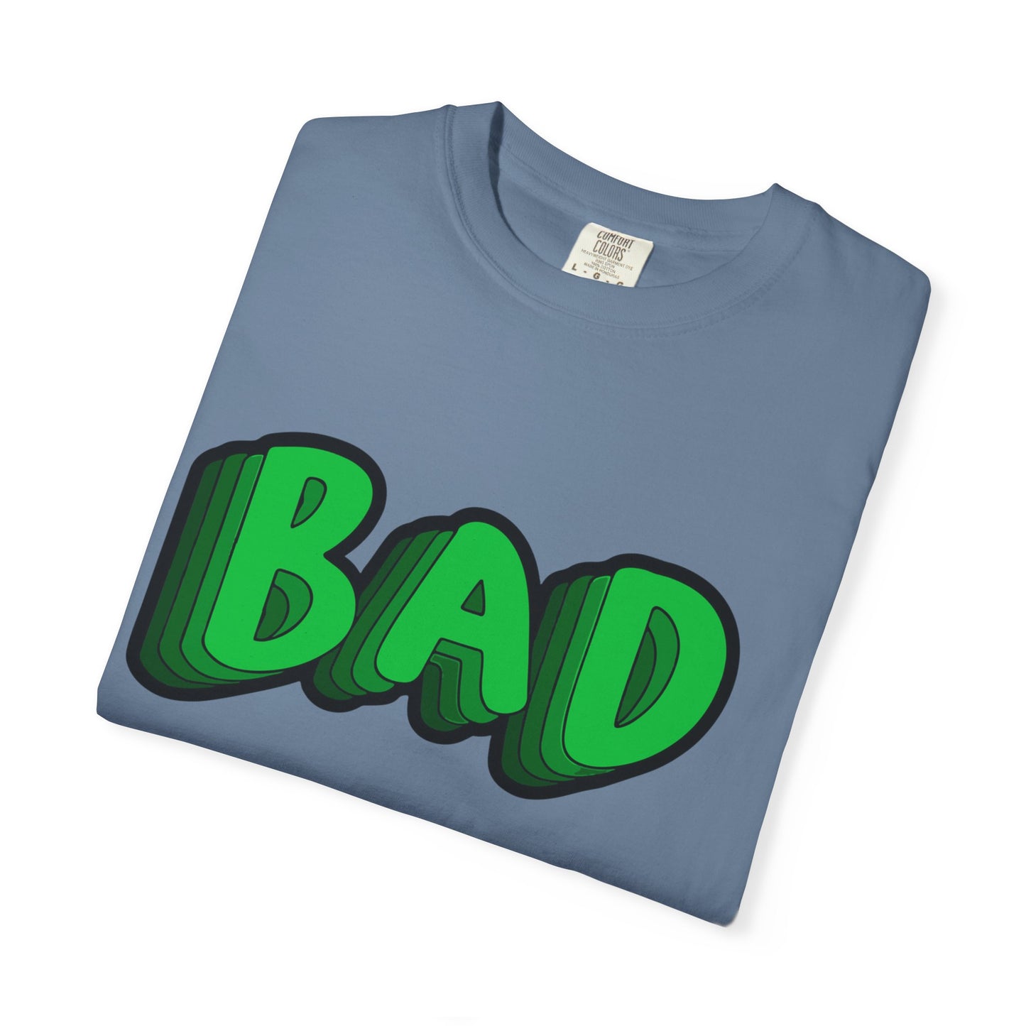 Bold 3D Bad Mood Unisex Dyed T-shirt