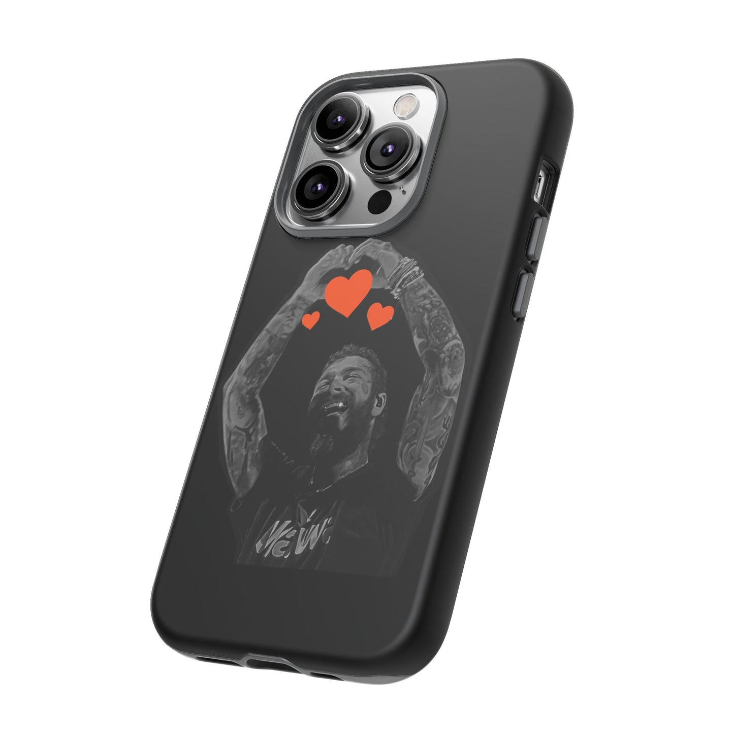 Tough iPhone Case (12–16 Pro Max) – Post Malone Heartfelt Wishes