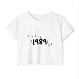 Wings of '89 Women's Festival Crop Top