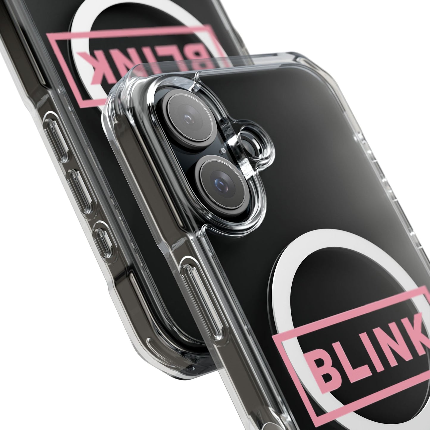 Minimal BLINK Logo - Magnetic Clear Impact Case
