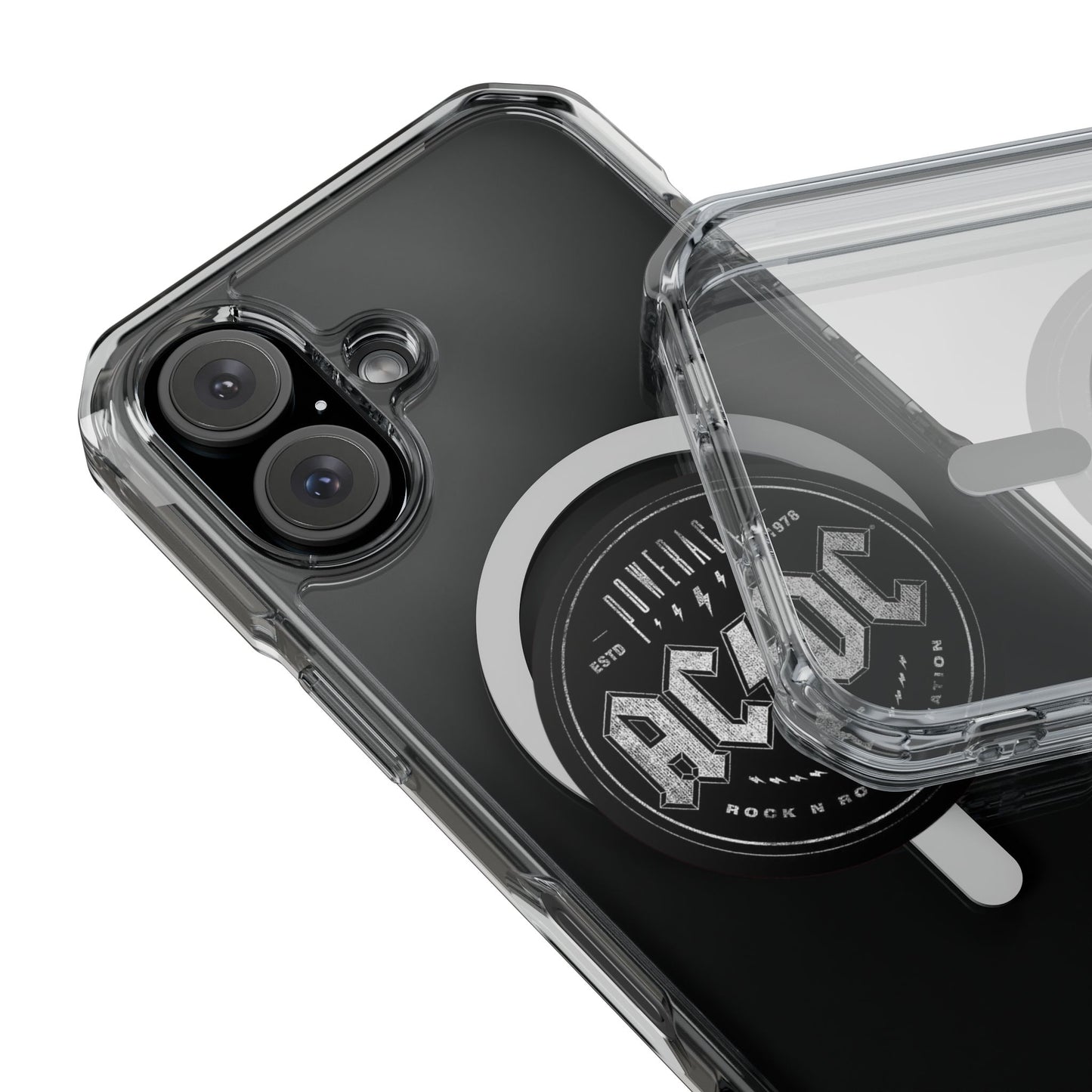 Shockwave Symbol Magnetic Clear Impact case