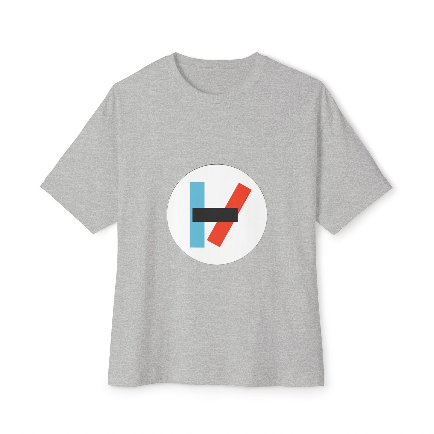 Circle Flame Unisex Oversized Boxy Tee