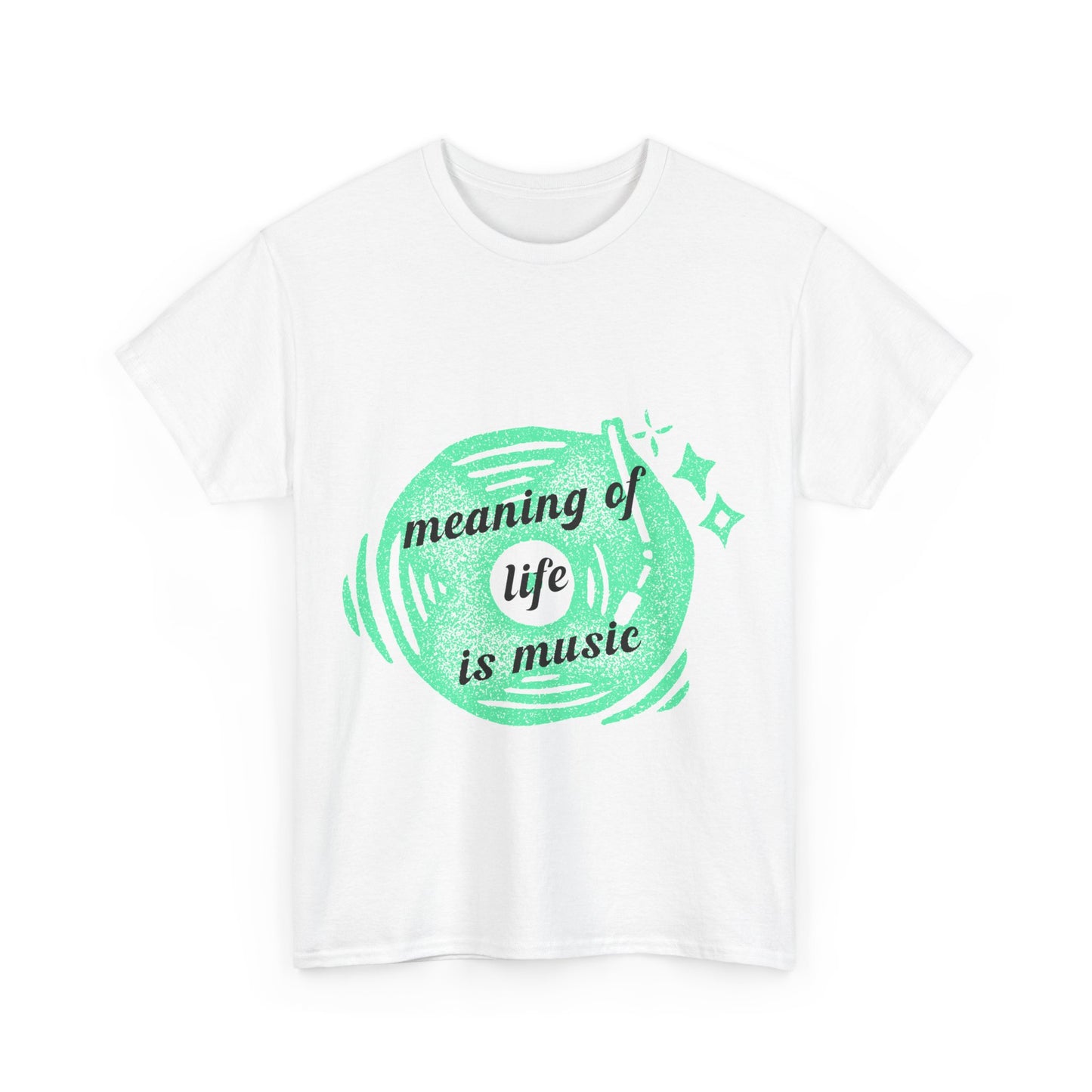 Vinyl Dreams Speak Unisex Heavy cotton tee