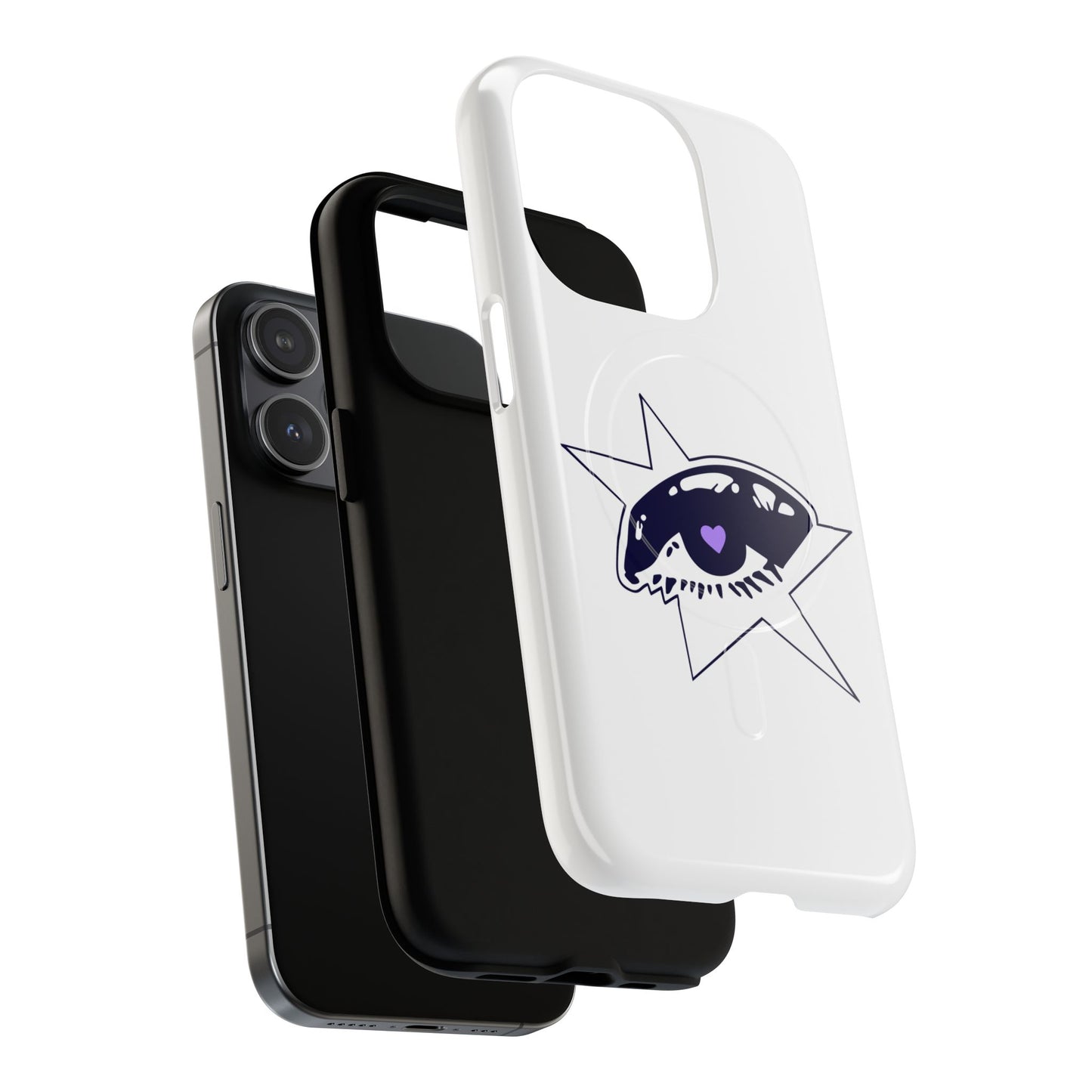 Purple Starry Eye Tough Magnetic phone case