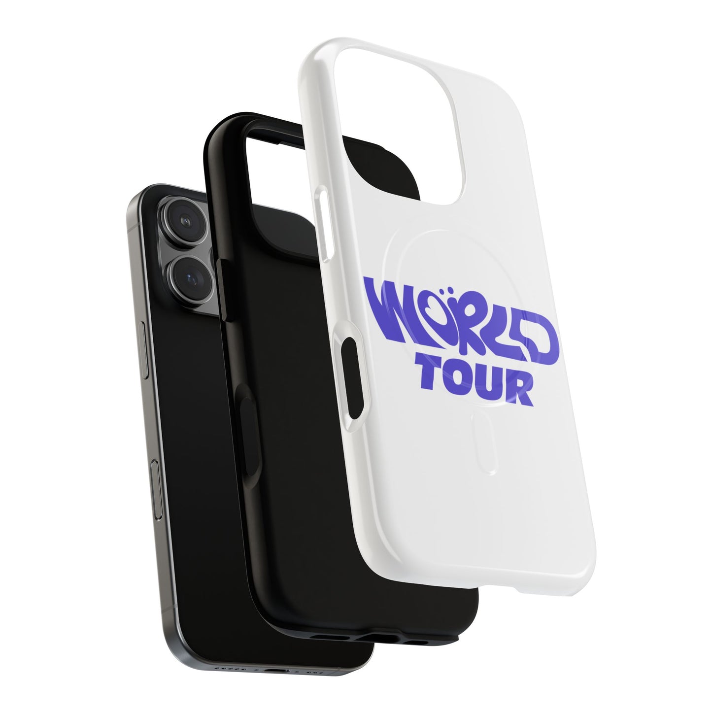 World Tour Bubble Letter Tough Magnetic phone case