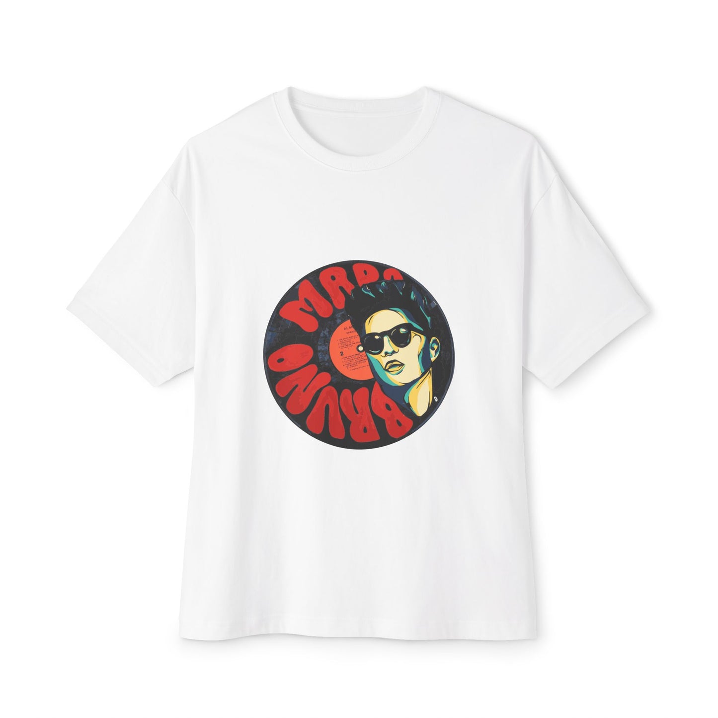 Groove Legend Record Unisex Oversized Boxy Tee