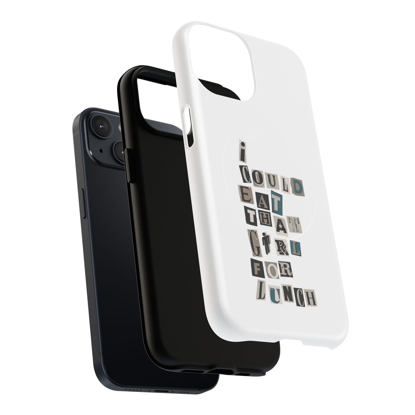 Mixed Message Collage Tough Magnetic Case