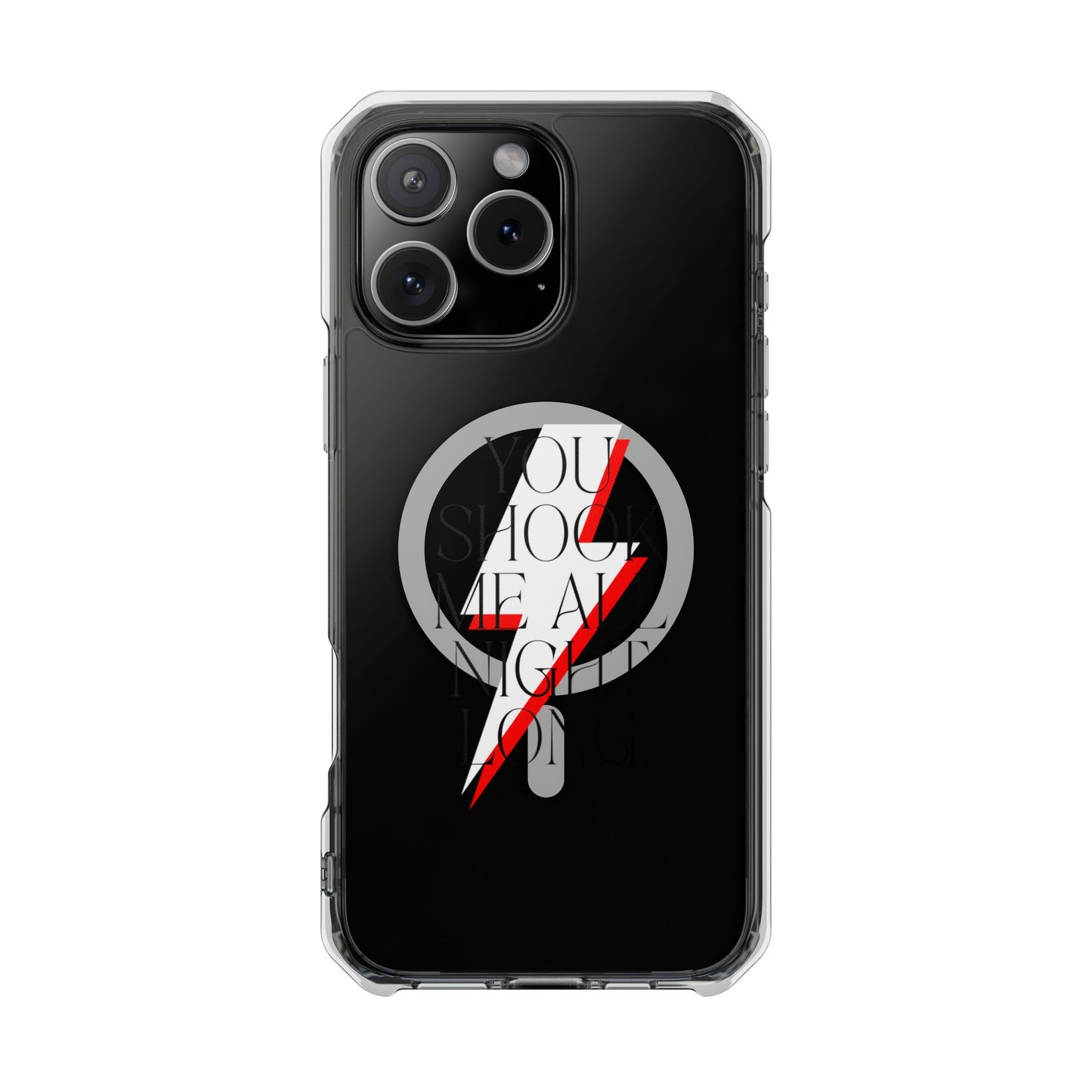 Rock Evolution Graphic Magnetic Clear Impact case