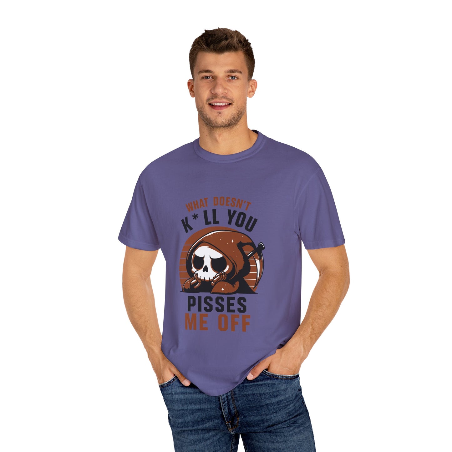 Dyed T-shirt – Snazzy Piss Me off Edition