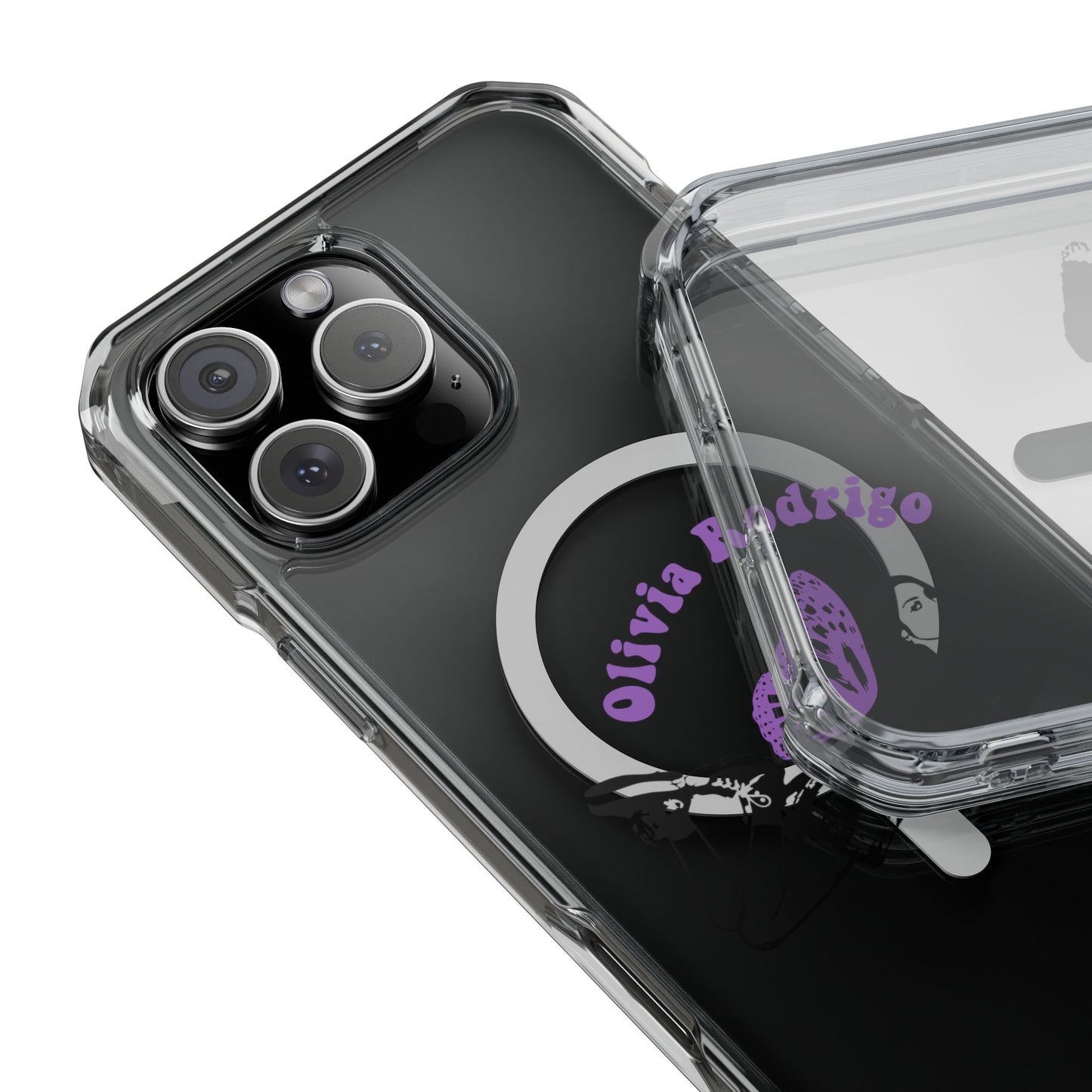Olivia Rodrigo Butterfly Arc Magnetic Clear Impact Case