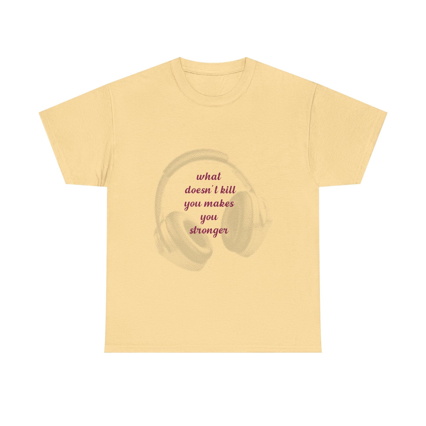 Stronger Soundwaves Unisex Heavy cotton tee