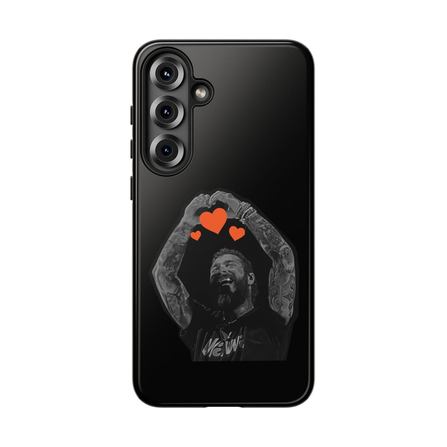 Tough Samsung Case (S20–S25) – Post Malone Heartfelt Wishes