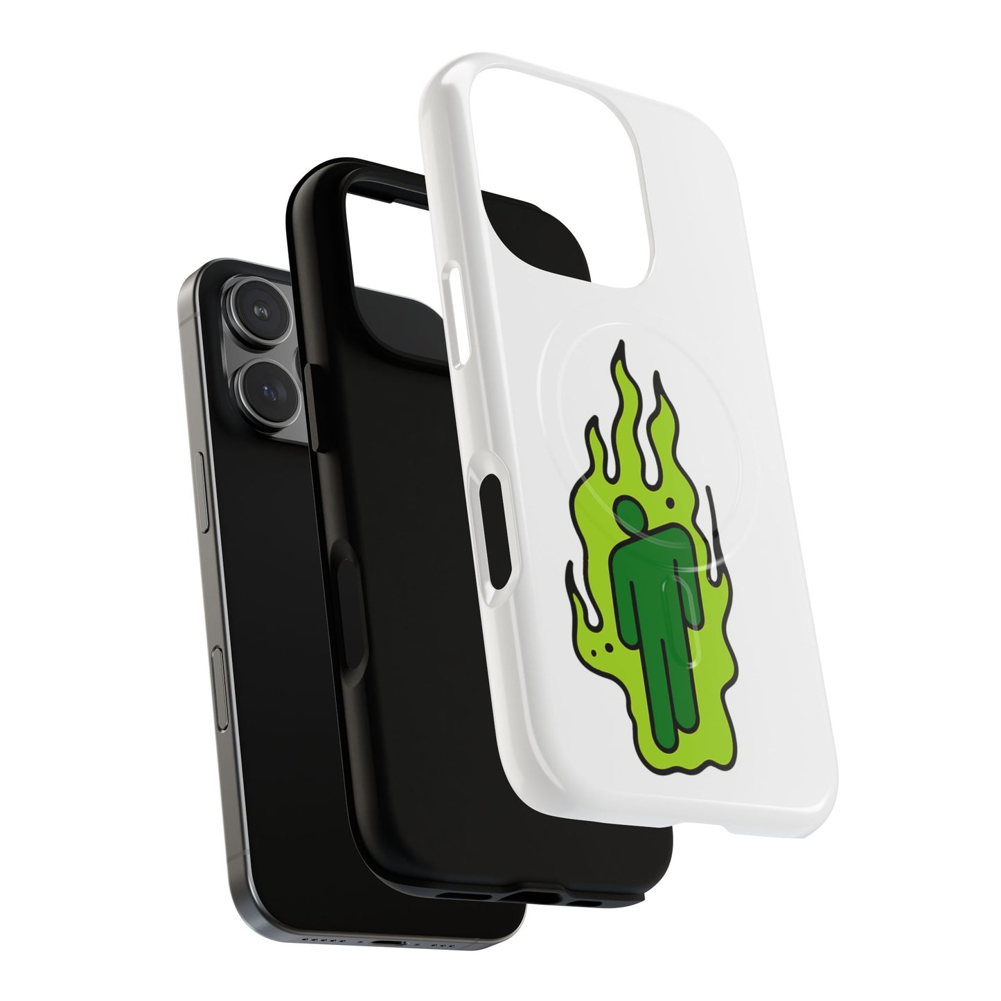 Green Flame Icon Tough Magnetic Case