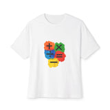 Copy of Copy of Copy of Orange Divide Symbol Oversized Boxy Tee