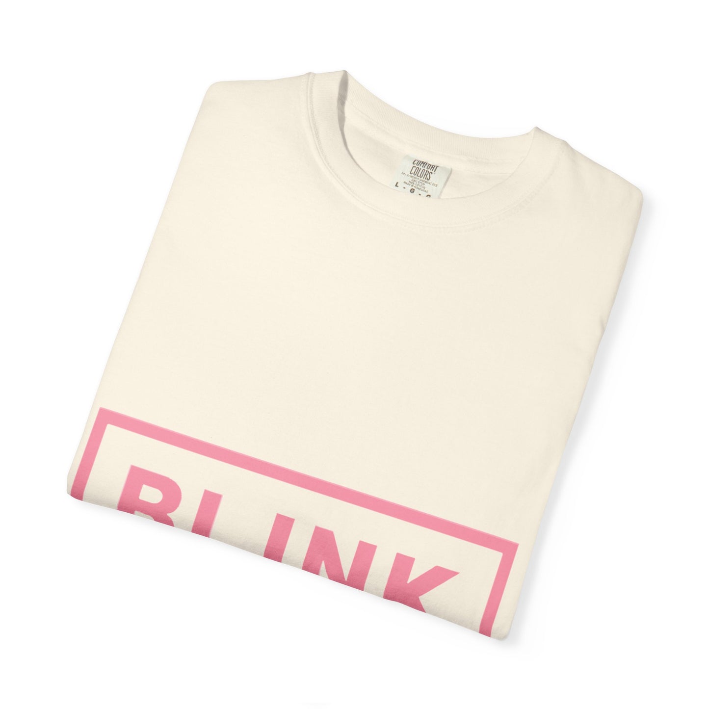 Minimal BLINK Logo – Dyed T-shirt