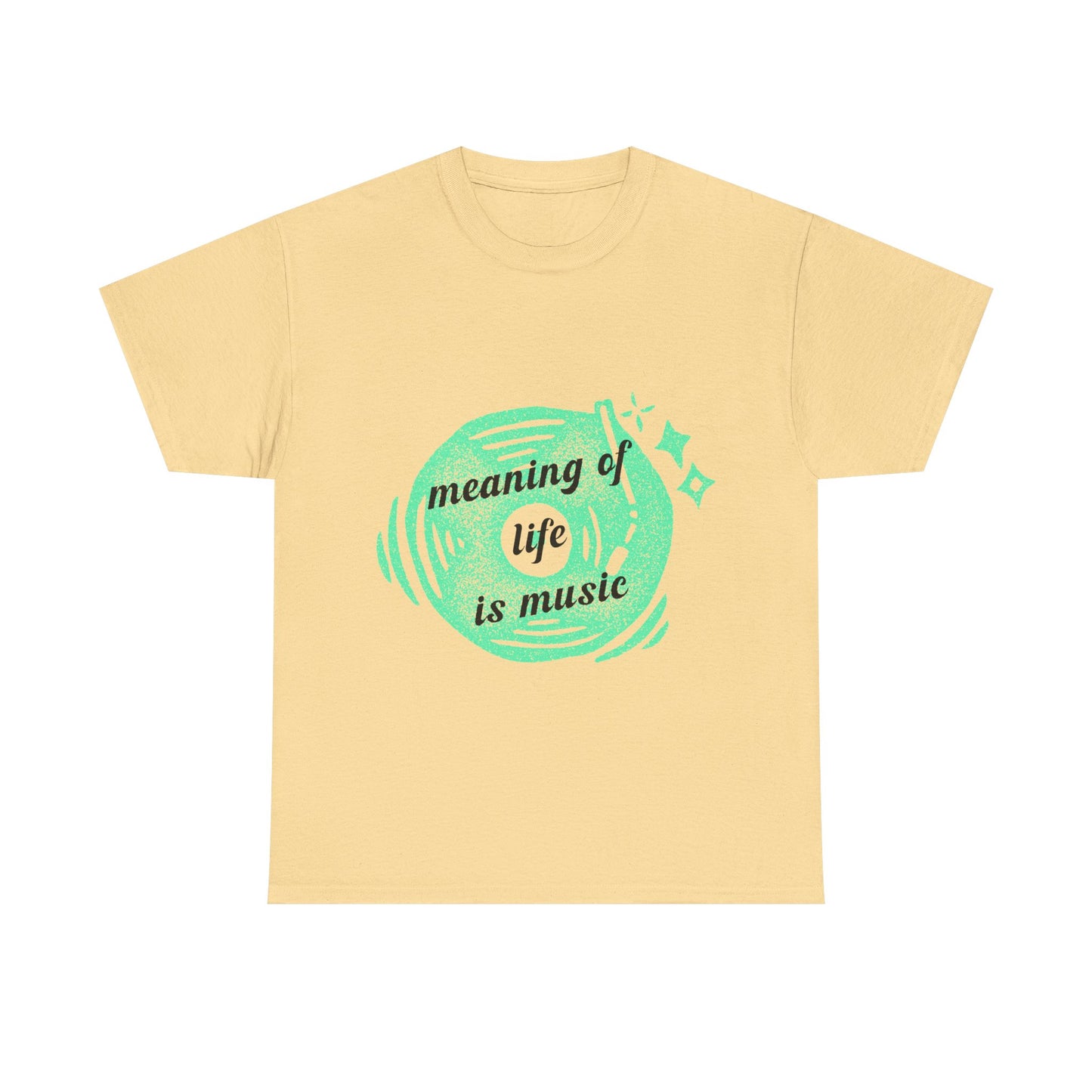 Vinyl Dreams Speak Unisex Heavy cotton tee