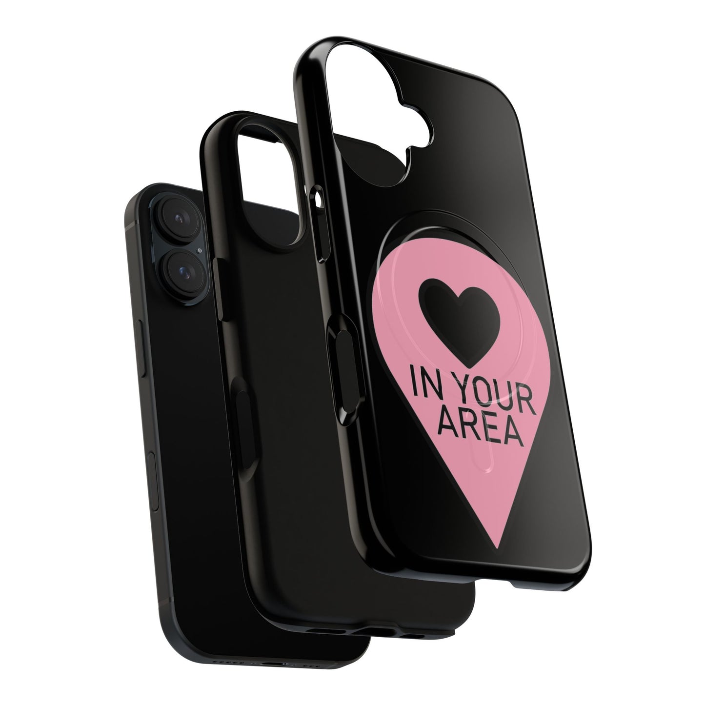 Iphone In Your Area Pin Marker - Tough Magnetic Phone Case
