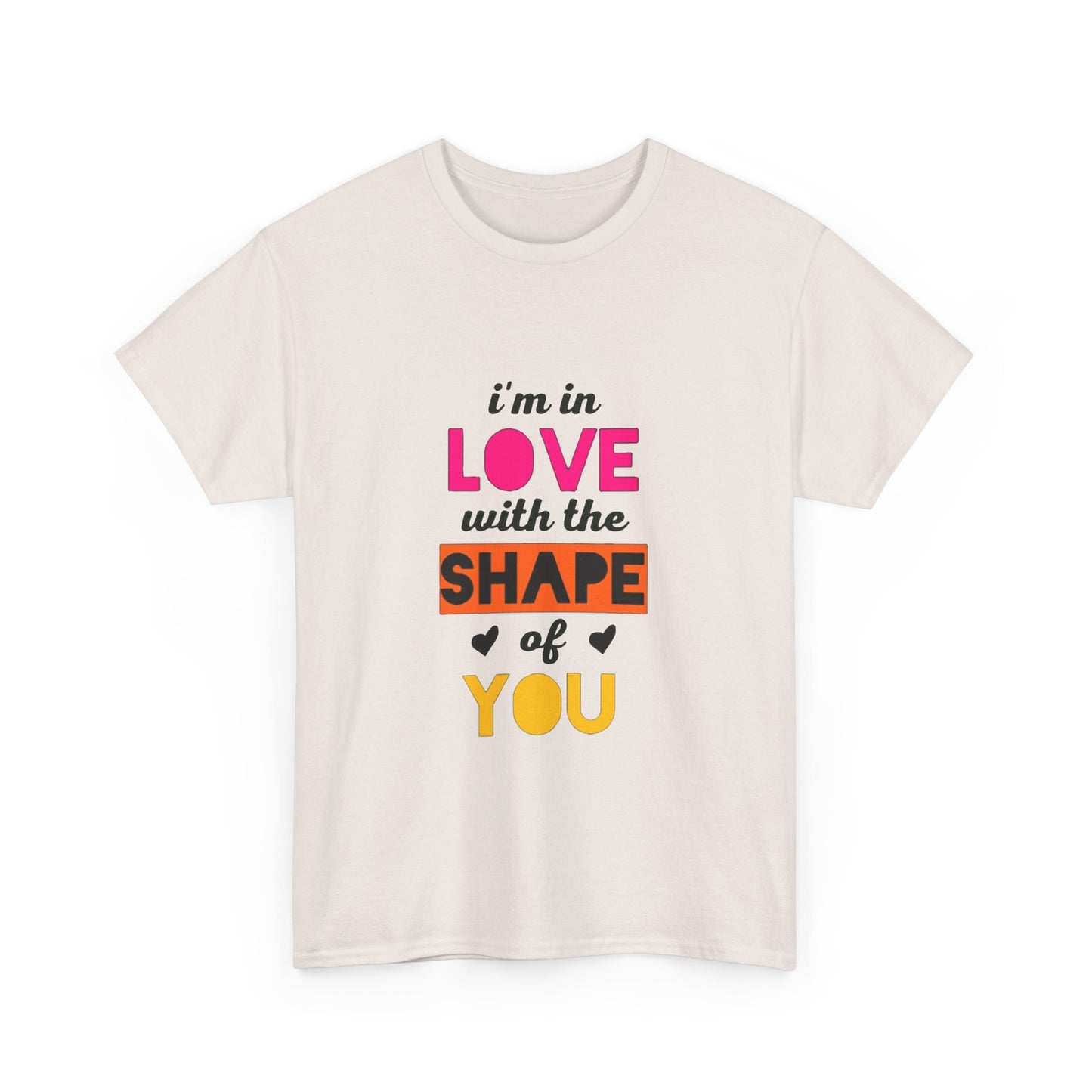 Orange Divide Symbol Unisex Heavy Cotton Tee
