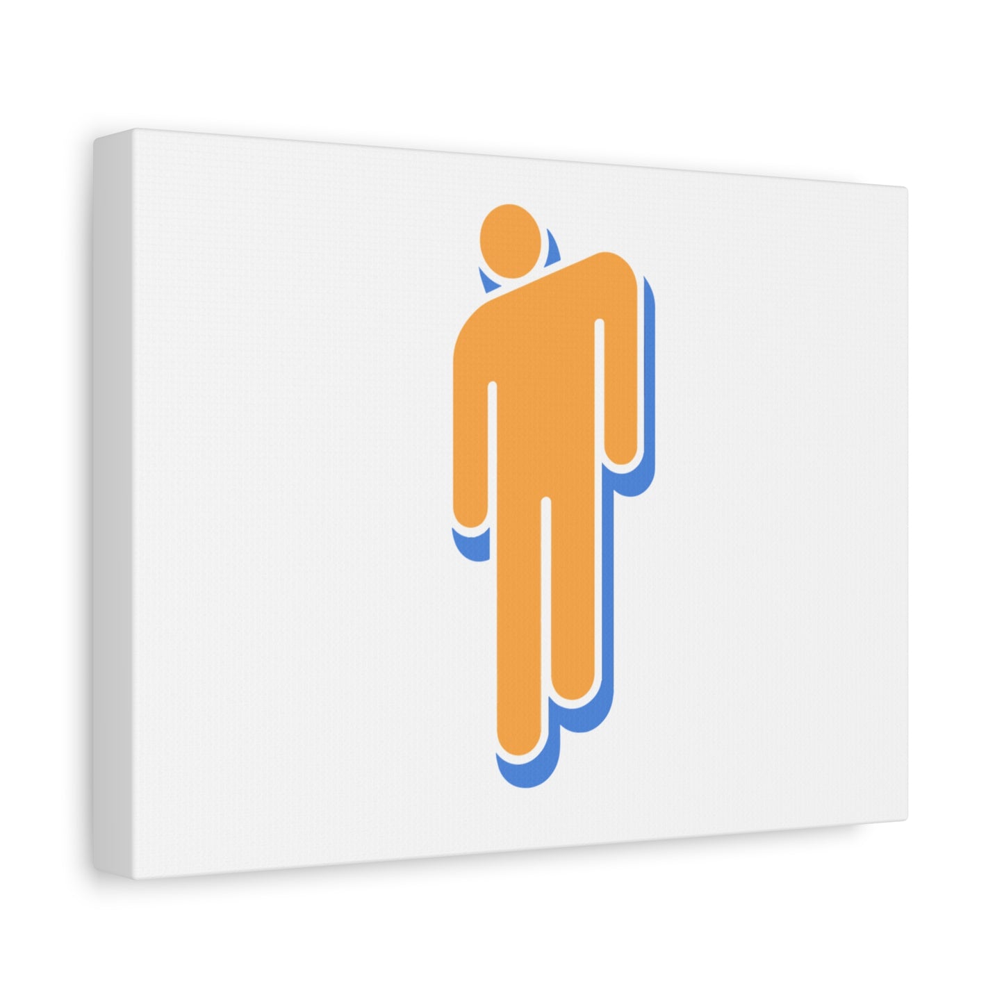 Walk Alone Icon Matte Canvas