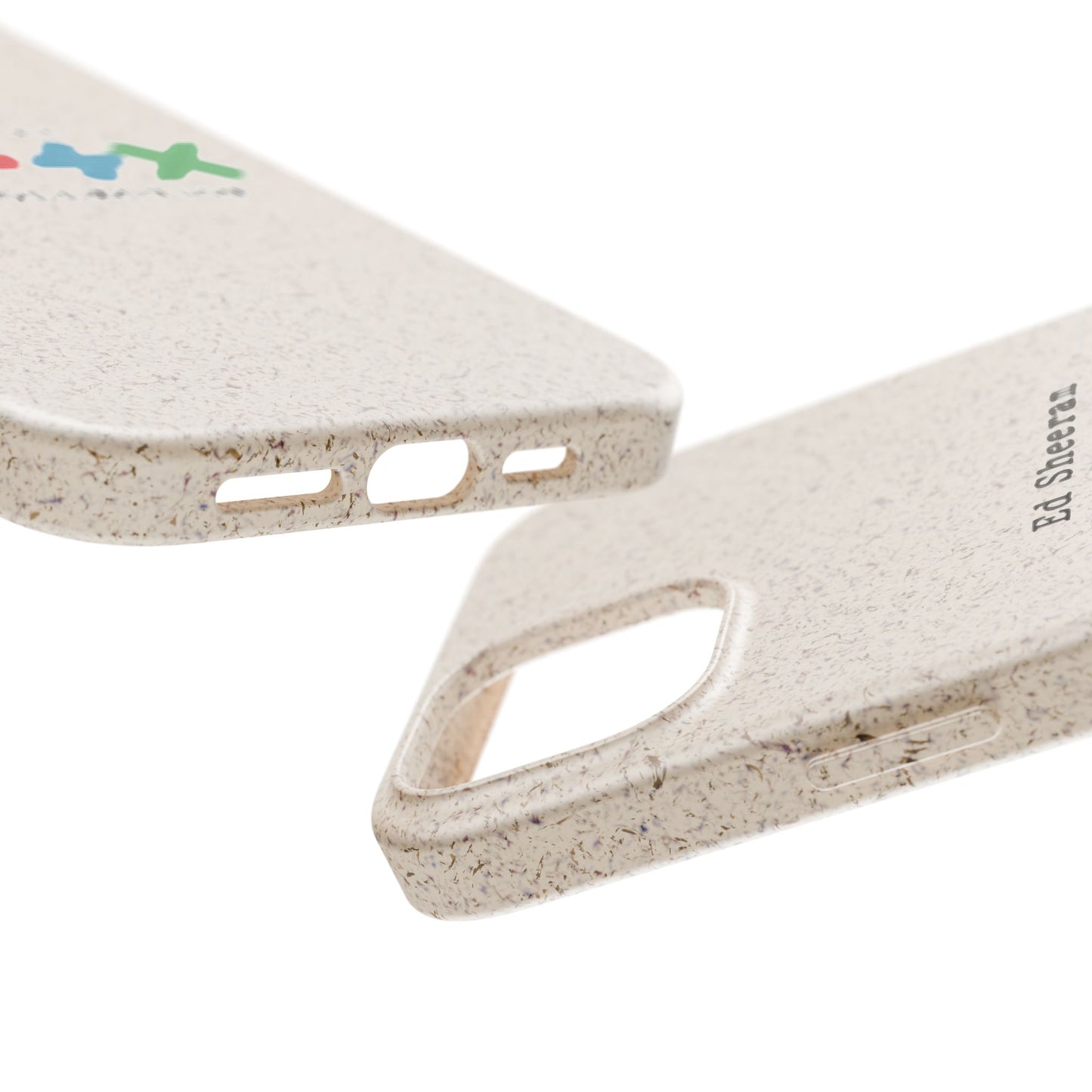 Biodegradable Cases for iPhone 12 to 16 Pro Max Showcasing – Ed Sheeran Edition