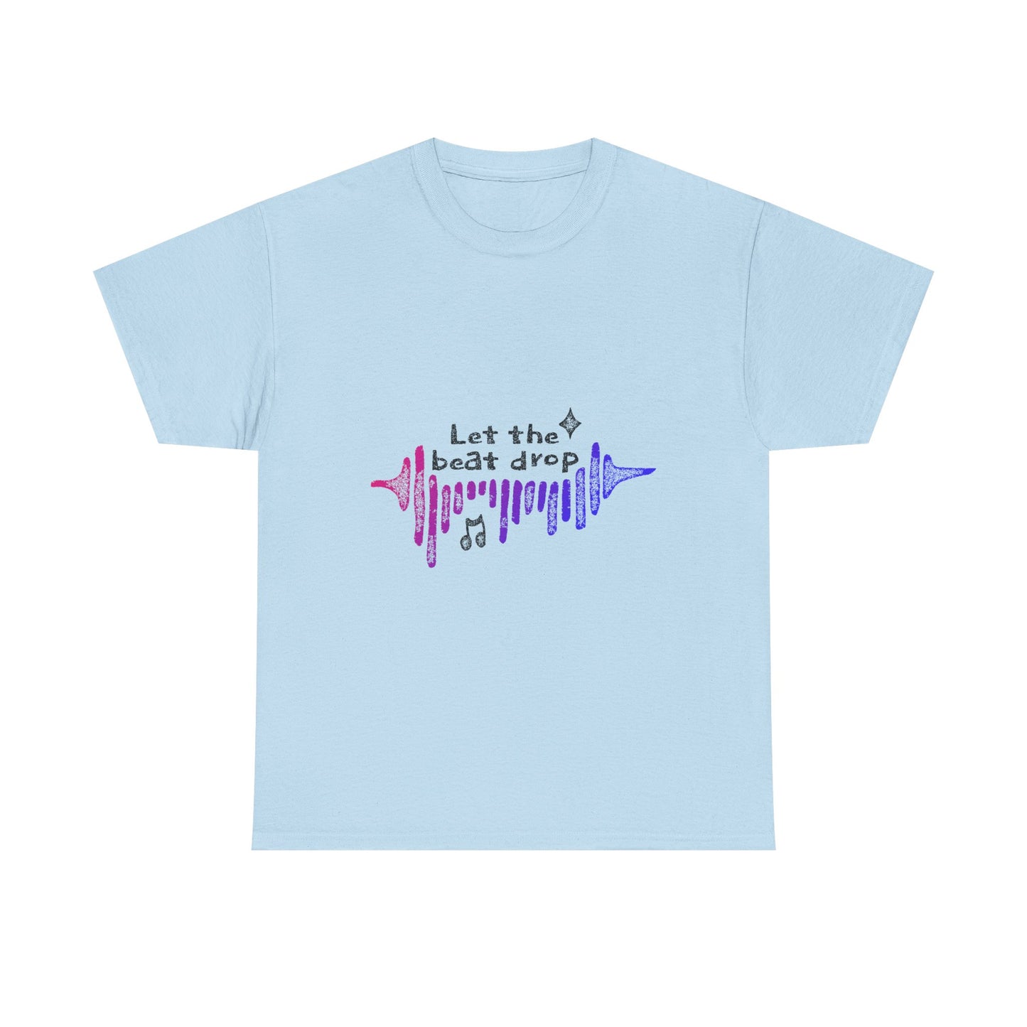 Bold Beats Visualizer Unisex Heavy cotton tee