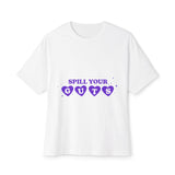 Spill Your Guts Heart-Oversized Tee
