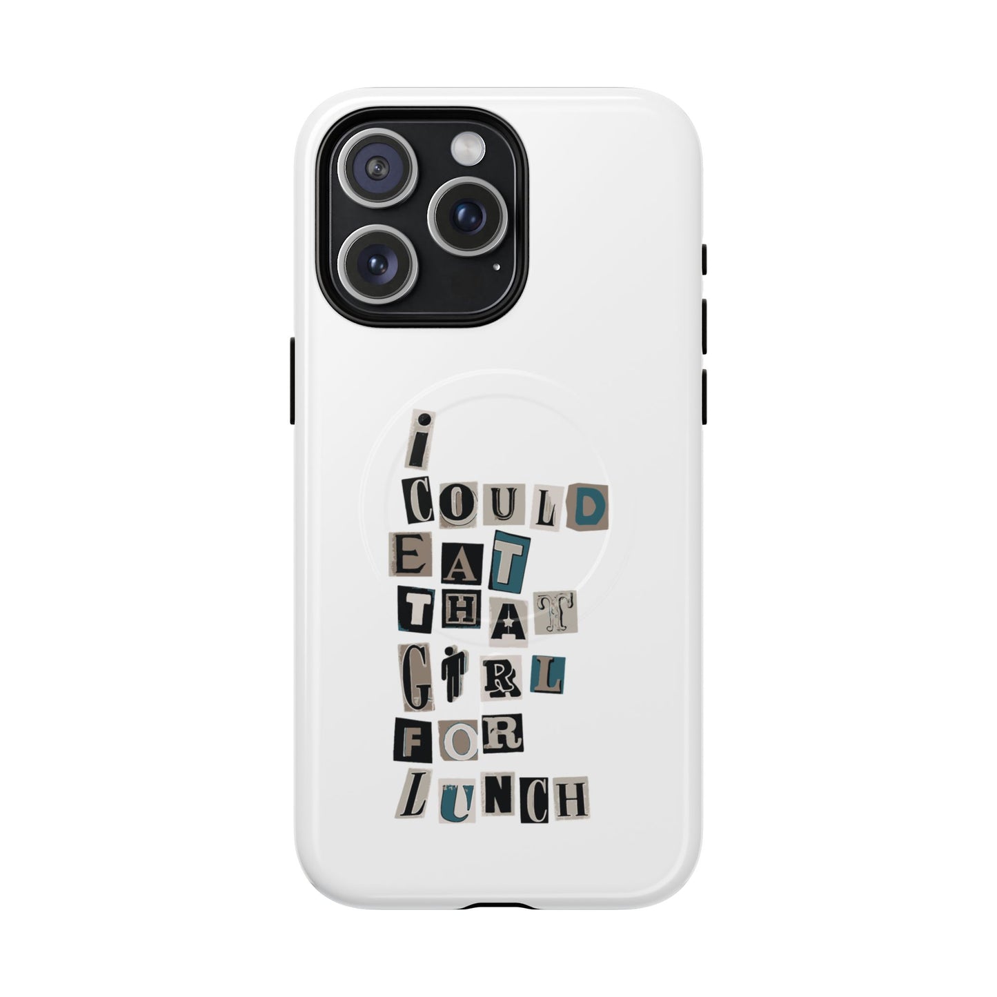 Mixed Message Collage Tough Magnetic Case
